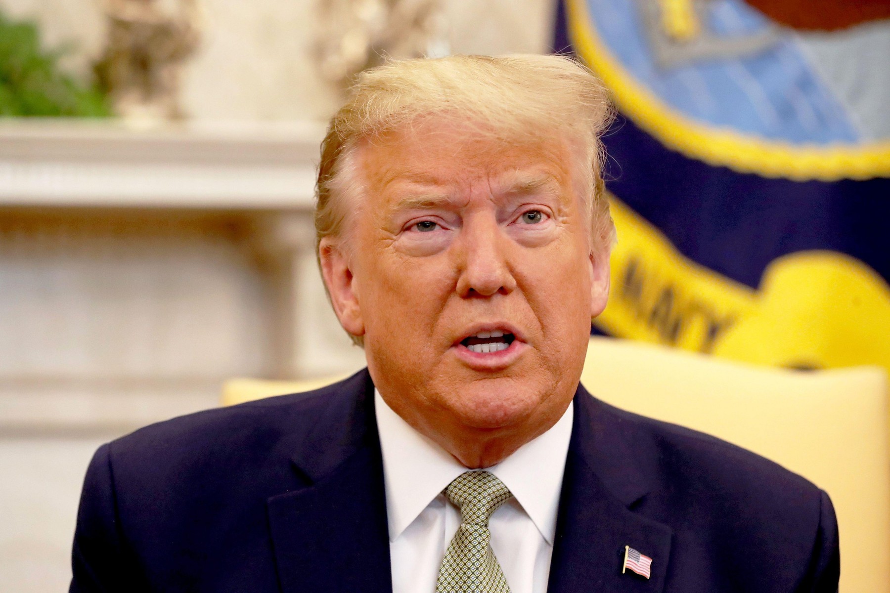 File photo dated 12/03/20 of former US President Donald Trump. Nine lawyers allied with former US president Donald Trump have been ordered to pay the city of Detroit and the state of Michigan a total of 175,000 dollars (£131,000) in sanctions for abusing