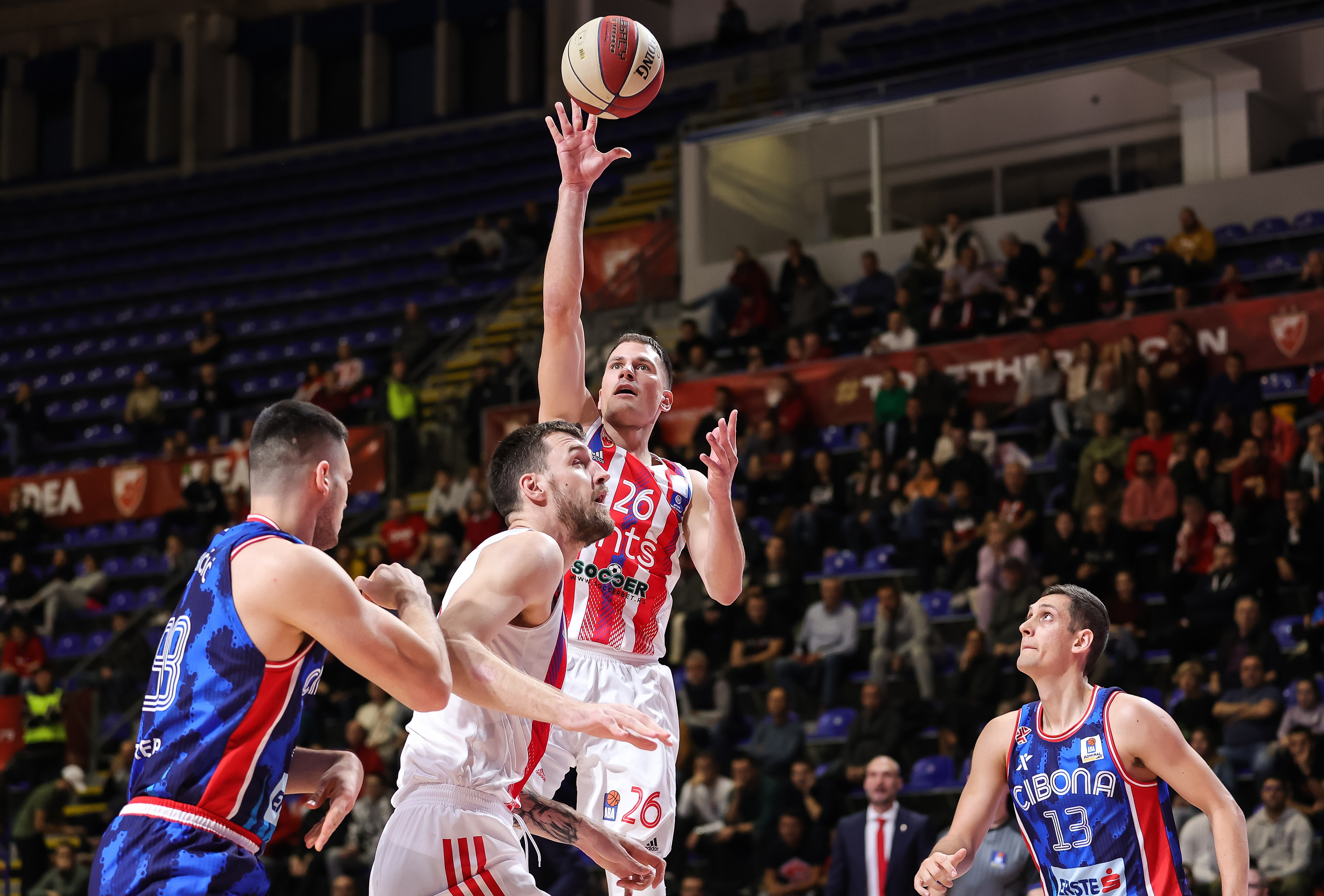 Crvena Zvezda v Cibona - Aba League season 2022/2023