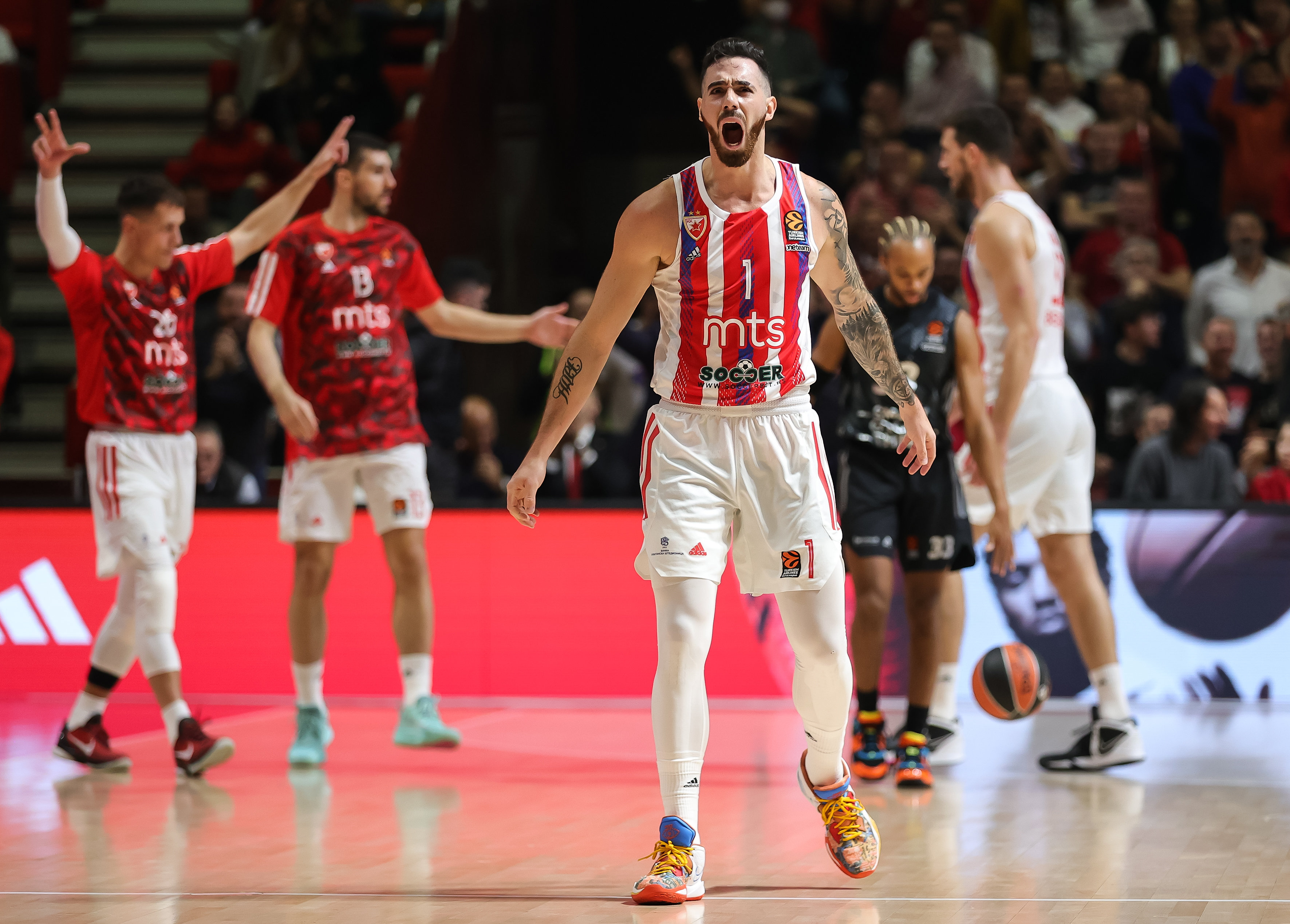 Crvena Zvezda v Asvel LDLC - Euroleague season 2022/2023