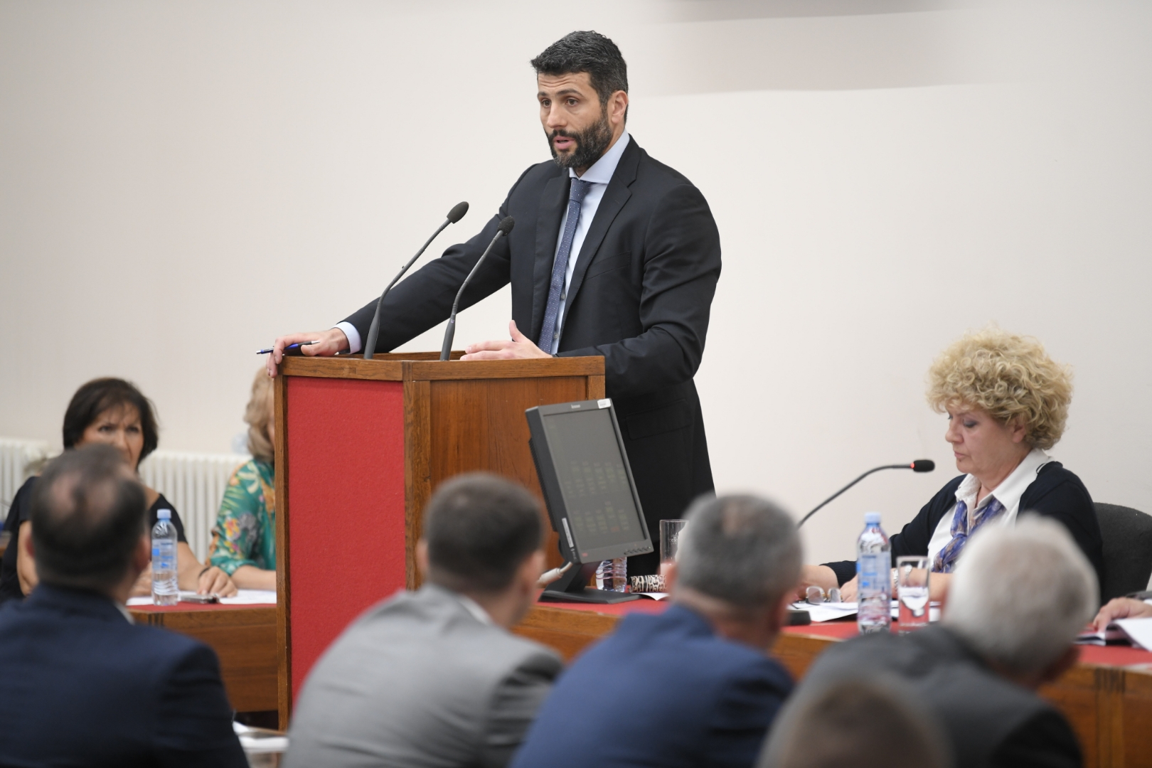 Beograd 20. jun 2022. Skupstina grada Beograda, sednica, glasanje za gradonacelnika Beografda Foto:Dragan Mujan/Nova.rs