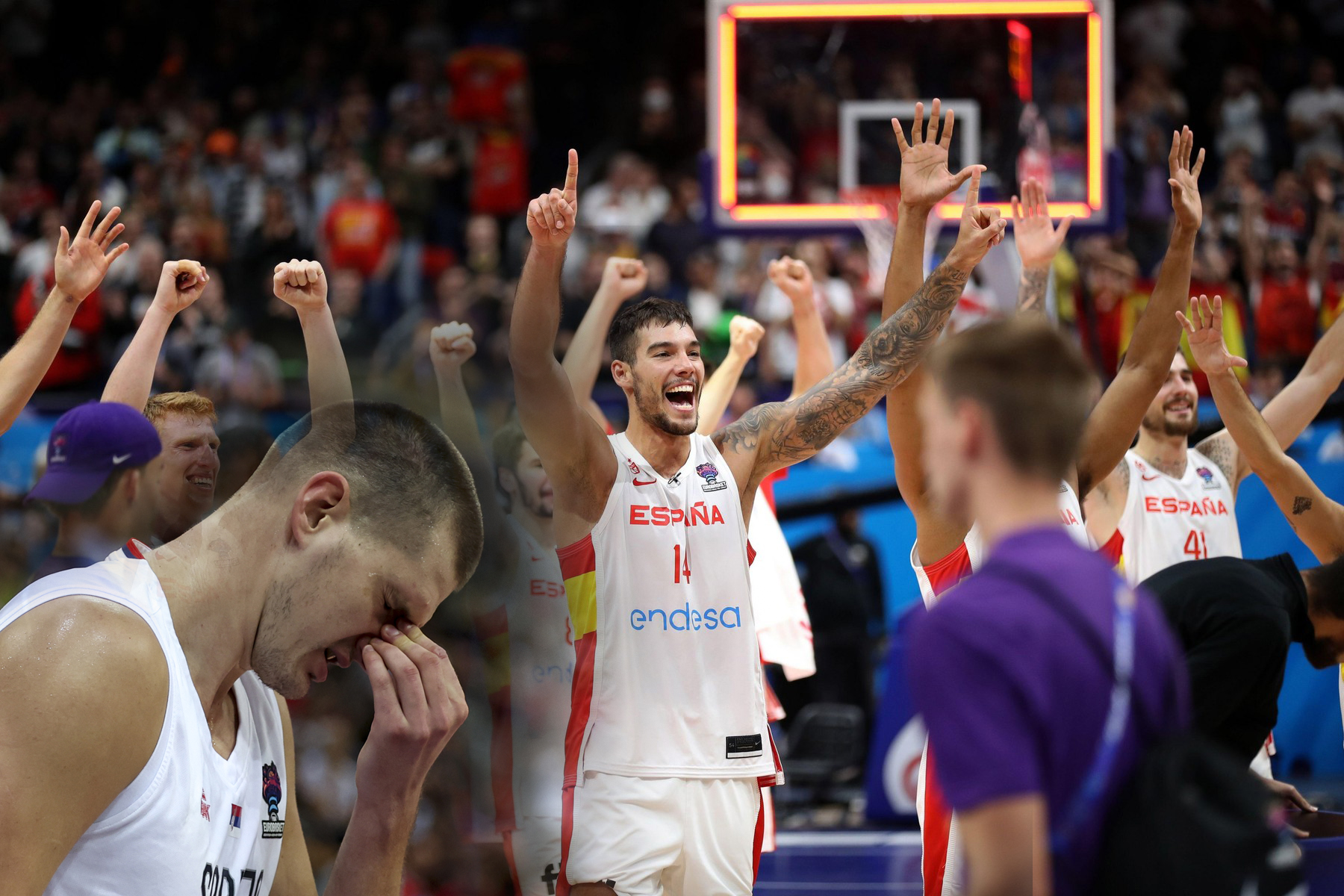 Spanien ist Europameister 2022Willy Hernan Gomez 14 of SpainSpain vs FranceFIBA EuroBasket 2022  Gold medal matchfinal match18.09.2022 Mercedes Benz Arena Berlin© diebilderwelt / Alamy Stock