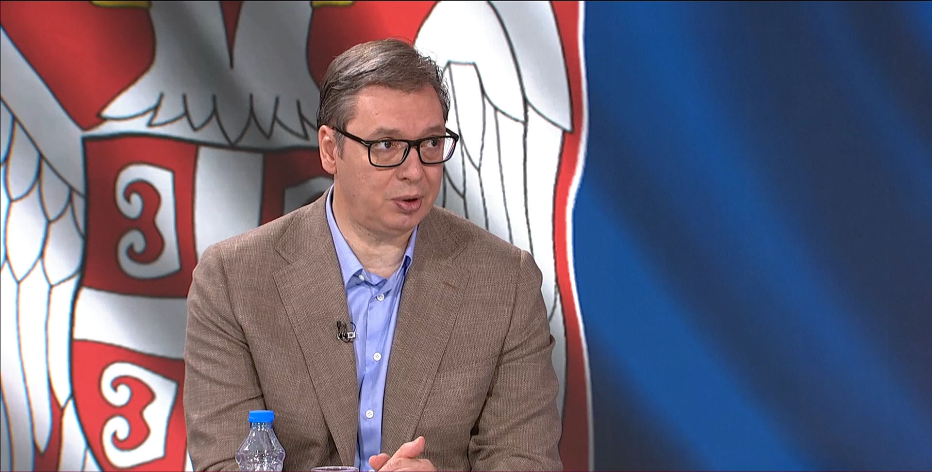 Aleksandar Vučić, Dnevnik RTS Foto: Printscreen/RTS