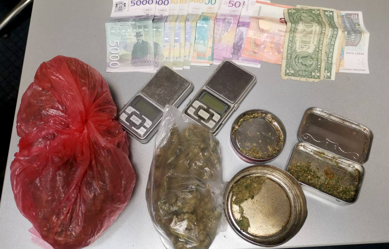 marihuana i novac