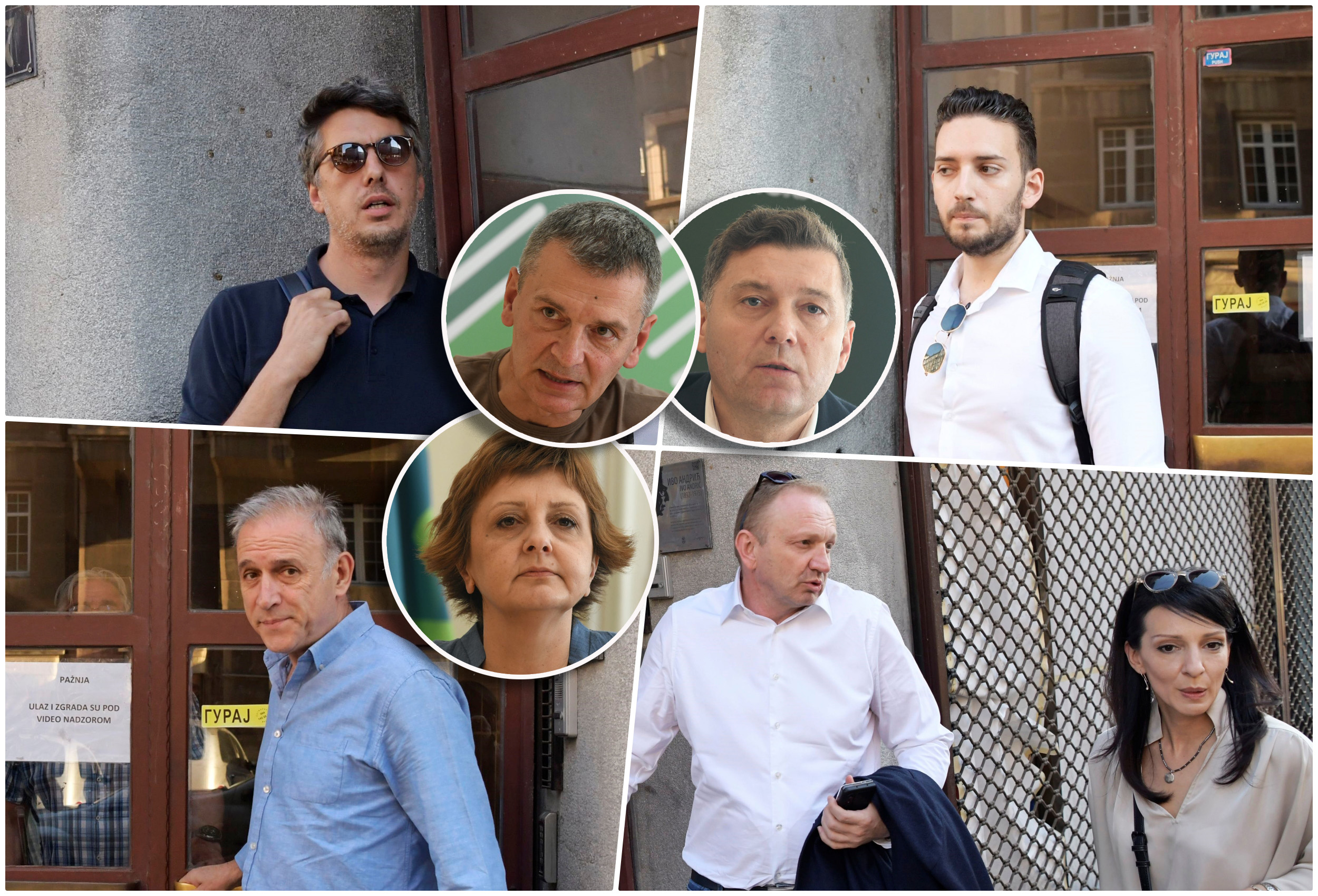 Đorđe Miketić , Pavle Grbović , Nebojša Zelenović , Marinika Tepic, Đilas, Stojanovic, Čuta, Ponos, Foto: Vesna Lalić/ Nova.rs