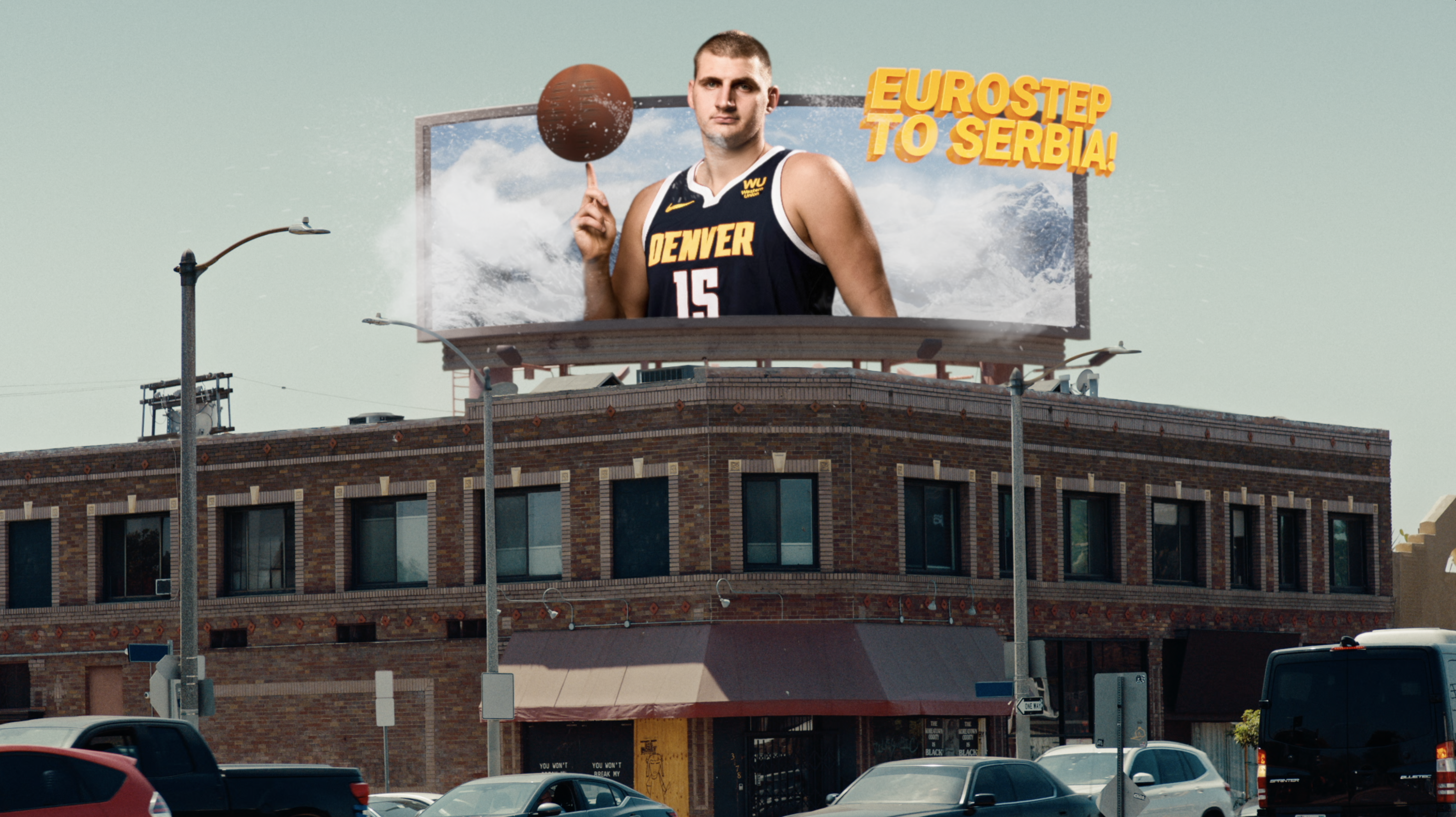 Nikola Jokic u NBA brend kampanji