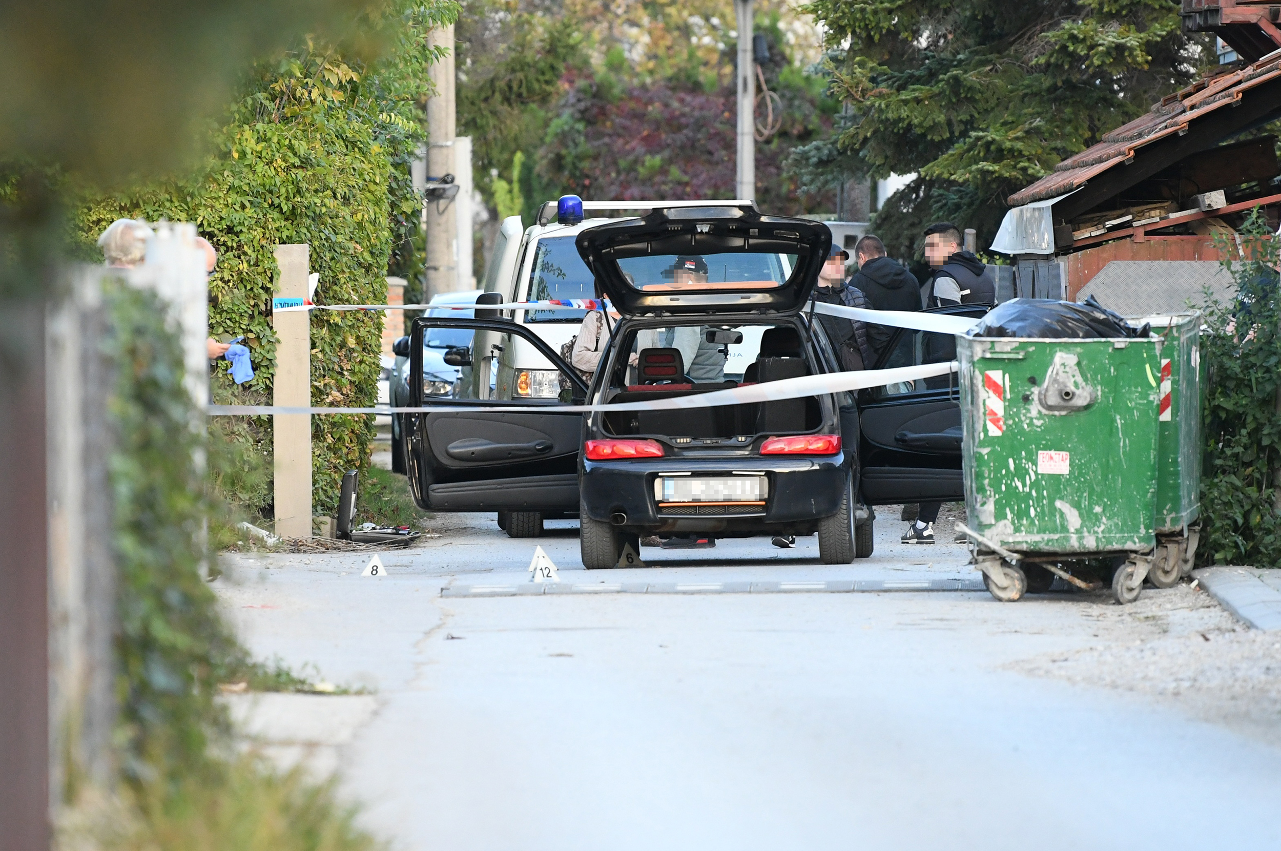 Beograd, 15.10.2022. Krnjača ubistvo, pucnjava, policija, hronika Foto: Vesna Lalić/Nova.rs