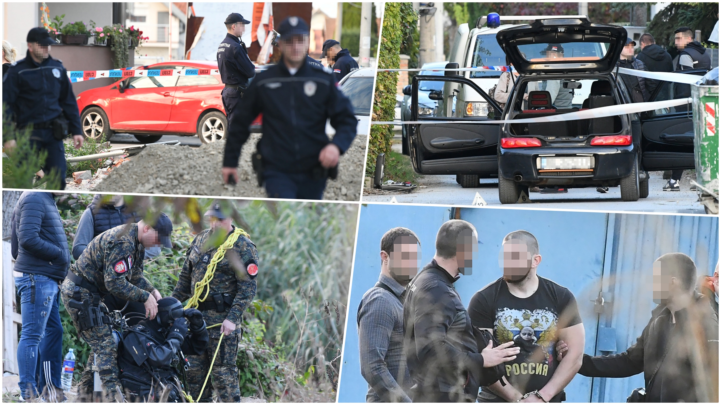 Beograd, 15.10.2022. Krnjača ubistvo, pucnjava, policija, hronika Foto: Vesna Lalić/Nova.rs
kombo