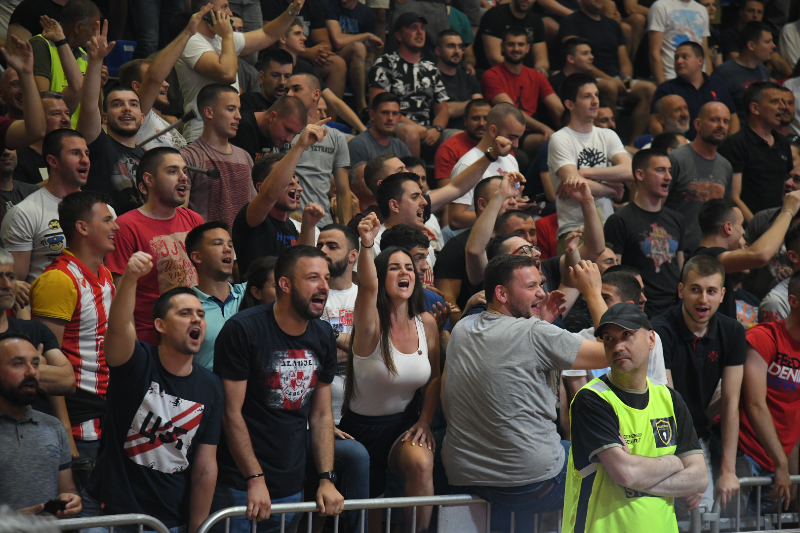 Beograd 06.06.2022. Crvena Zvezda, Partizan, košarka, derbi, Hala Pionir Foto: Nemanja Jovanvić/Nova.rs
