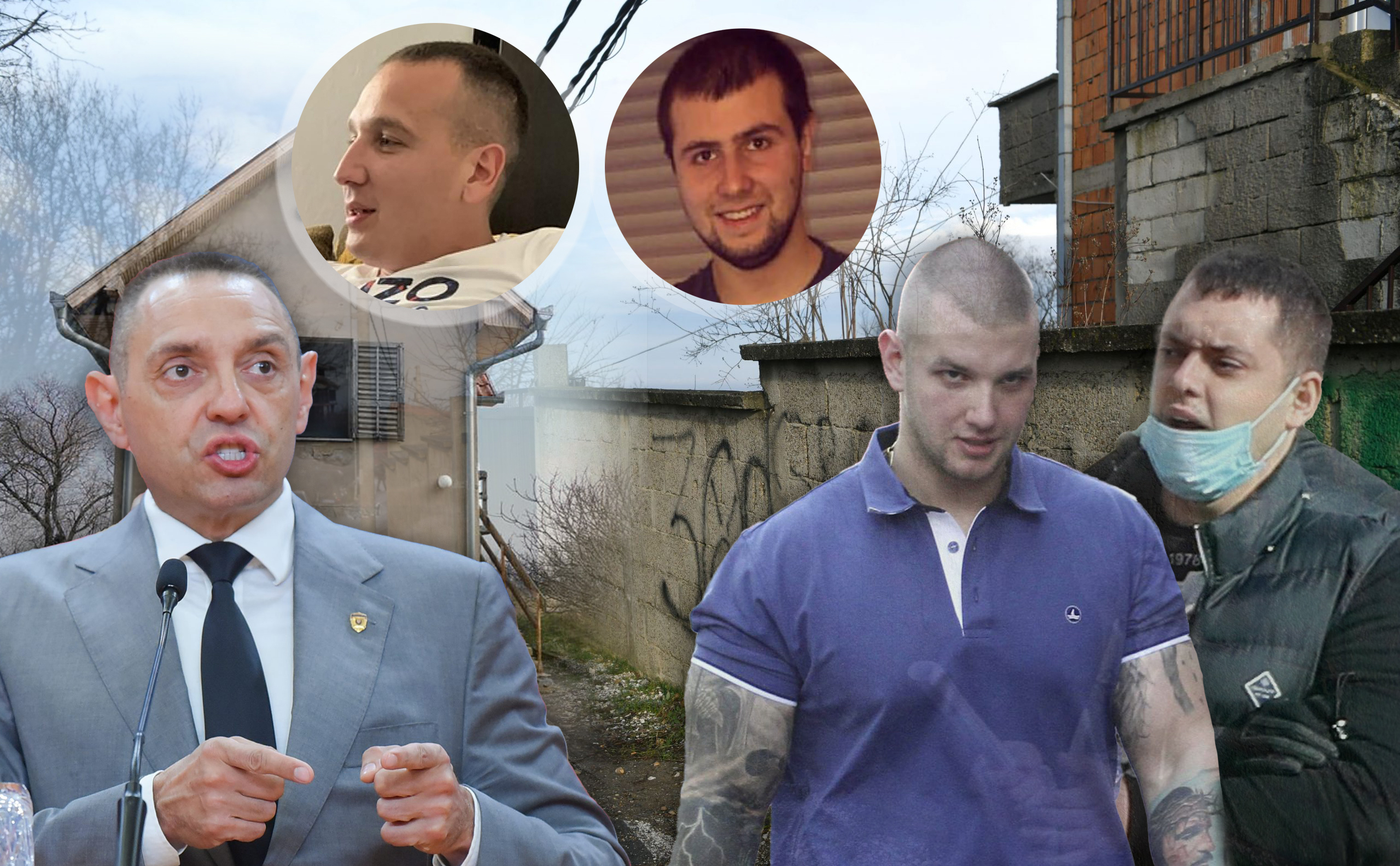 Veljko Belivuk, Marko Miljković
Surduk kuća
ritopek
nikola mitić, goran mihajlović
vulin
 kombo