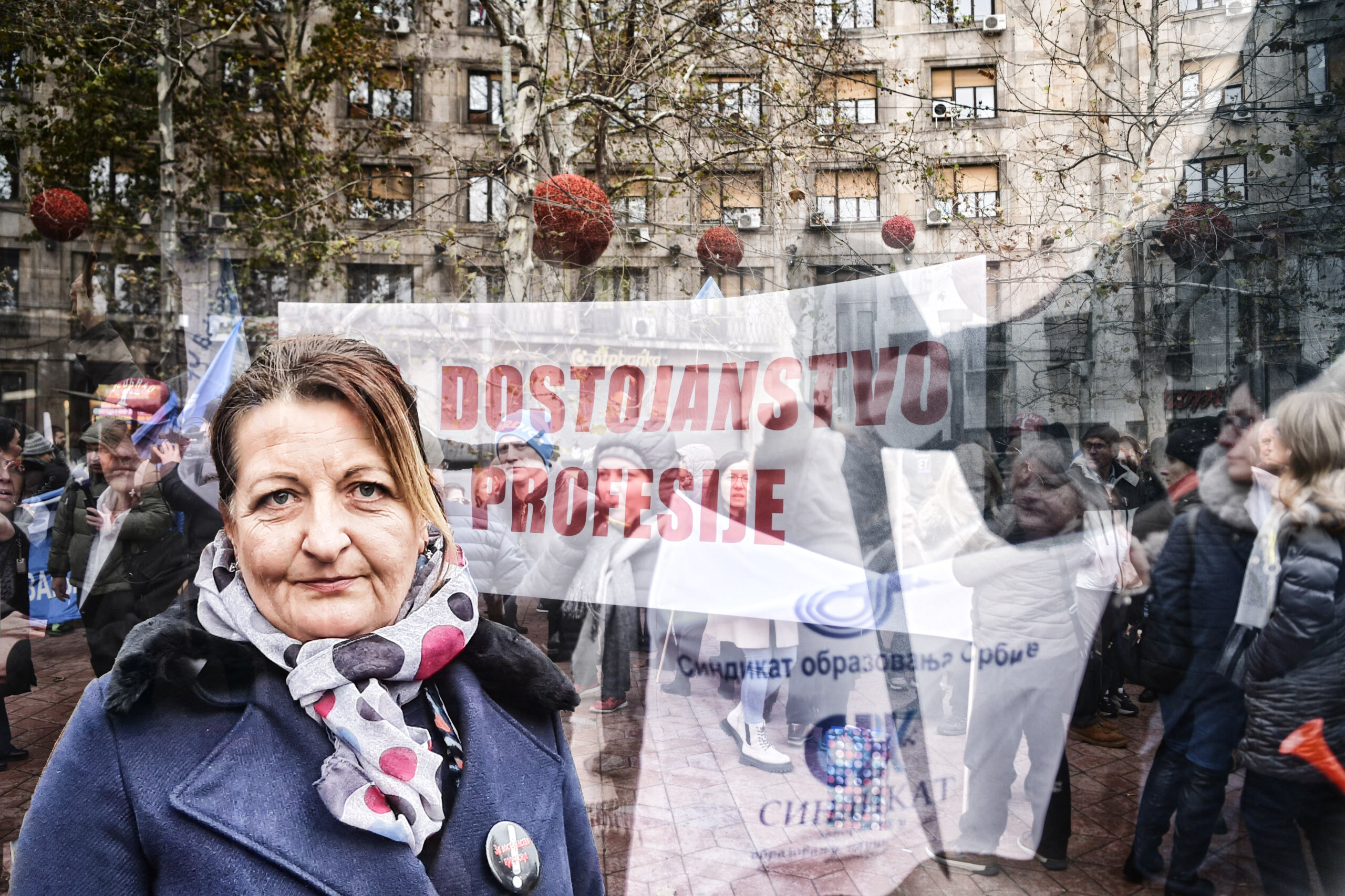 protest obrazovanje izbodena profesorka Olivera Radosavljević nevaljali ucenici