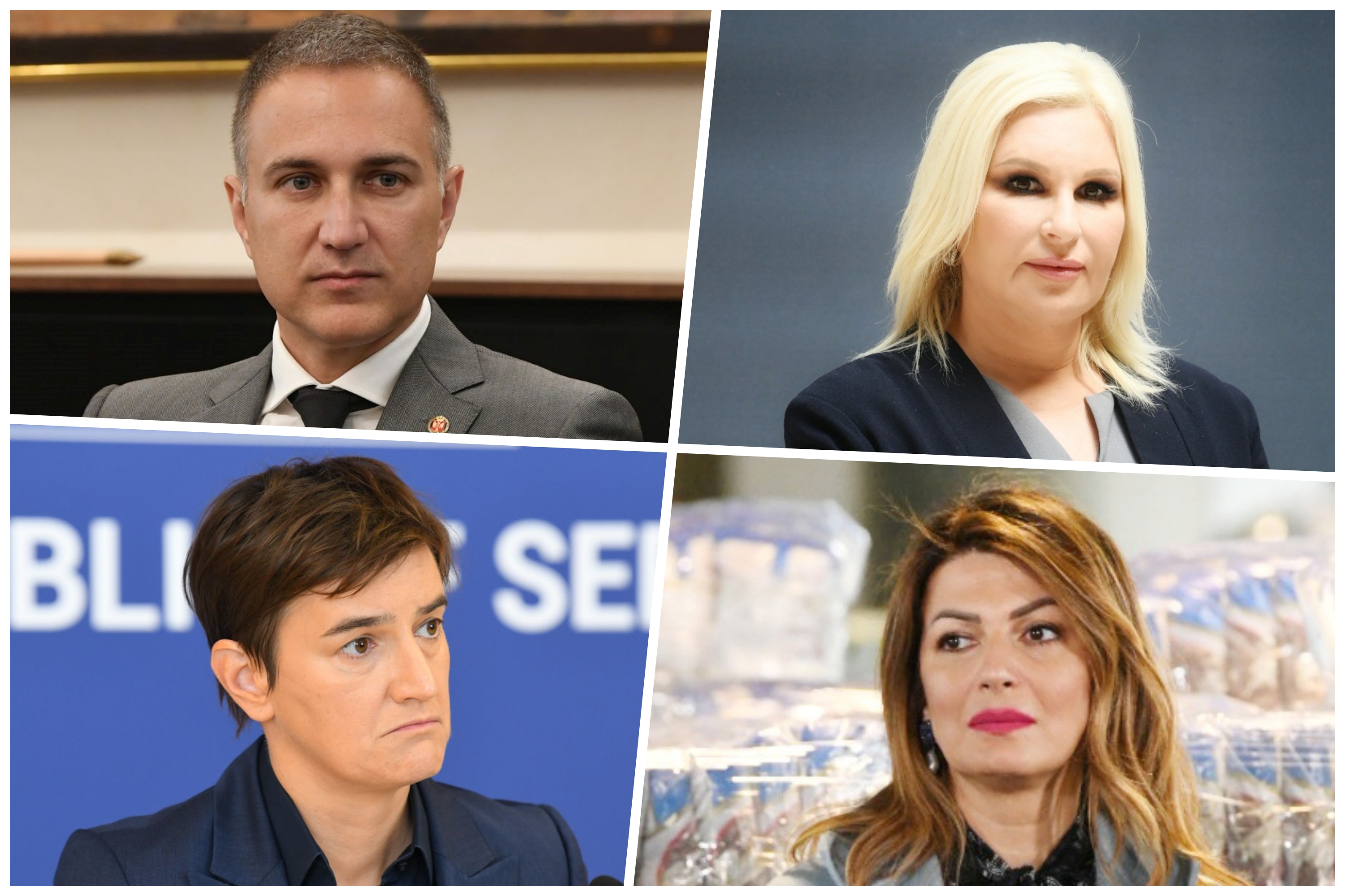 Nebojsa stefanovic, zorana mihajlovic, tatjana matic, ana brnabic