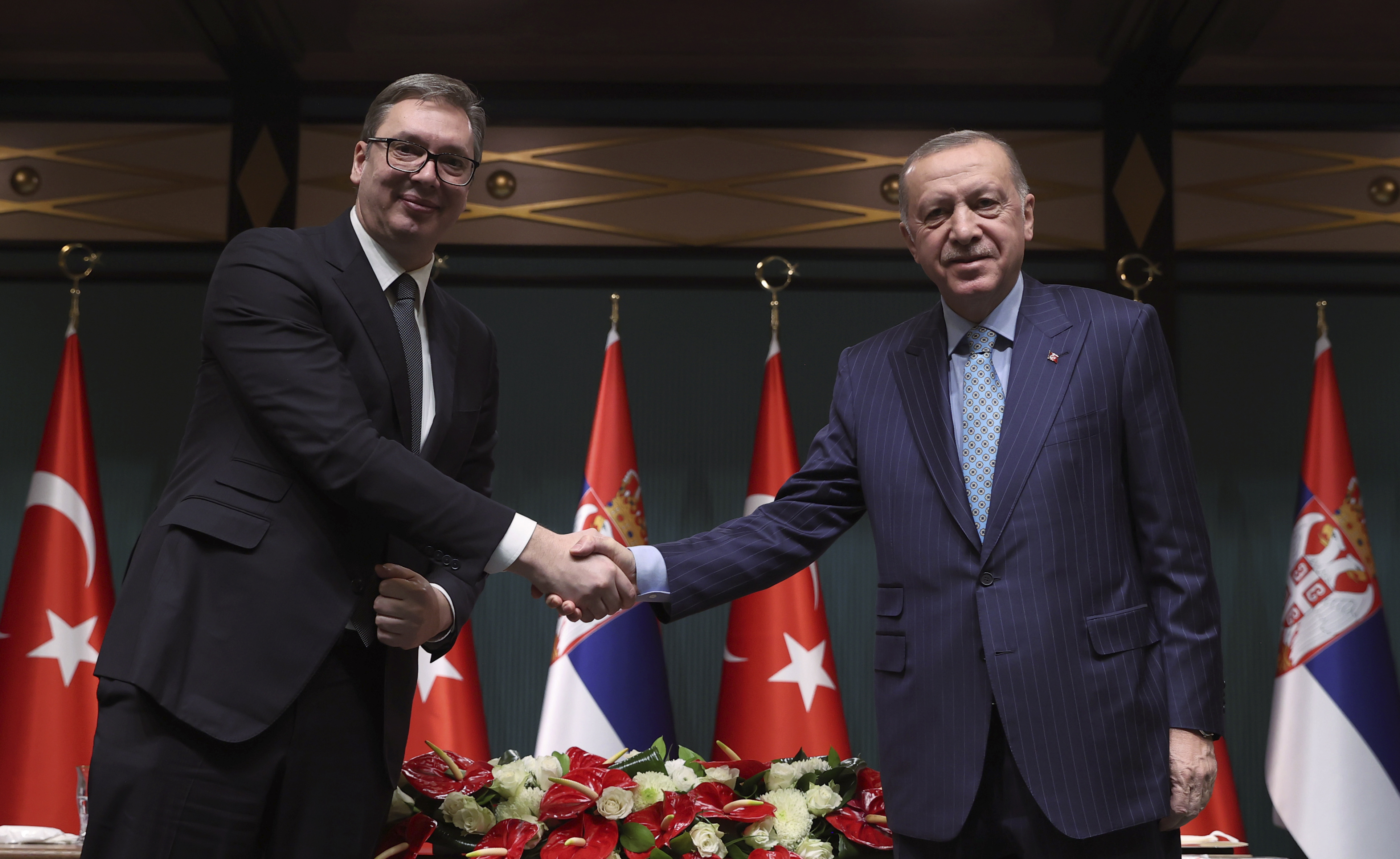 Recep Tayyip Erdogan, Aleksandar Vucic