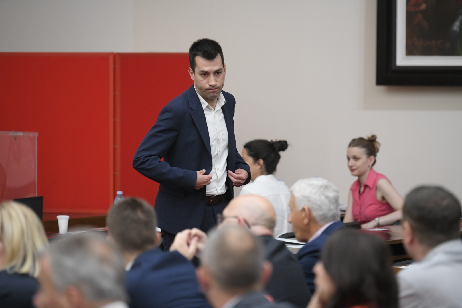 Beograd 20. jun 2022. Skupstina grada Beograda, glasanje za gradonacelnika Beograda Foto:Dragan Mujan/Nova.rs