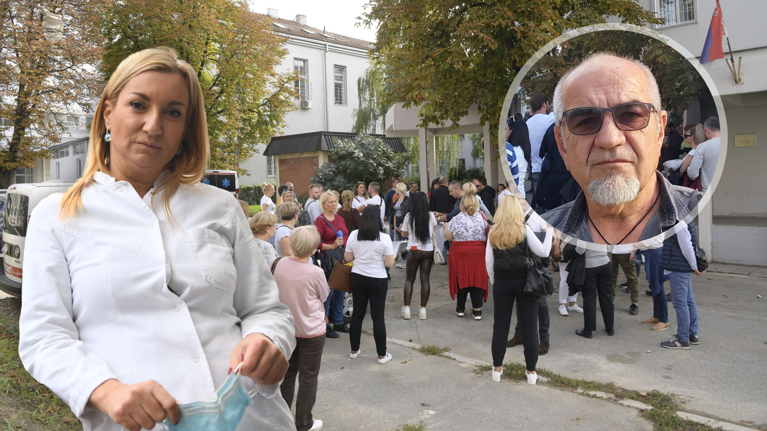 Laza Lazarević bolnica, Ivana Stašević Karličić, Dobrica Golubović kombo