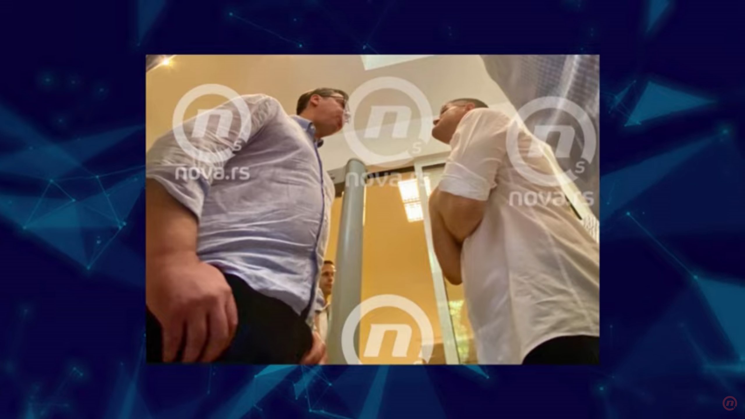 Incident u predsedništvu Foto: Nova S