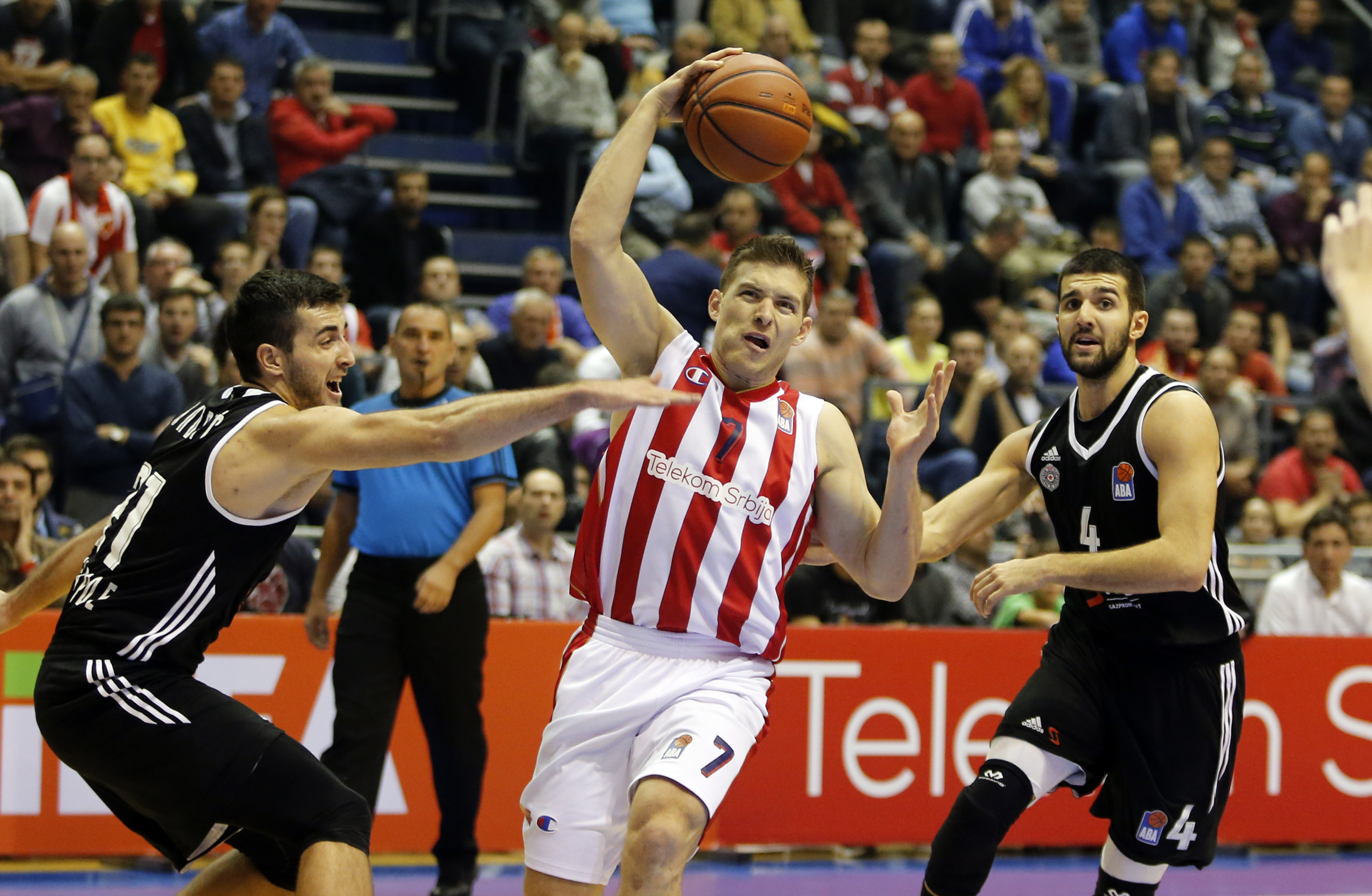 Gal Mekel ABA Jadranska regionalna liga, Crvena Zvezda - Partizan Novembar 3. 2015 Beograd, Srbija, 3.11.2015.  (credit image &amp; photo: Pedja Milosavljevic / STARSPORT)
