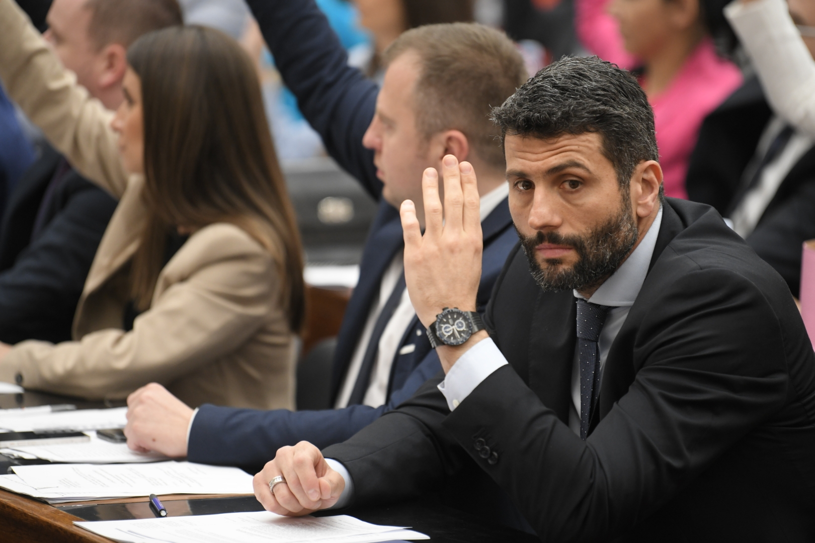 Beograd 20. jun 2022. Skupstina grada Beograda, sednica, glasanje za gradonacelnika Beografda Foto:Dragan Mujan/Nova.rs