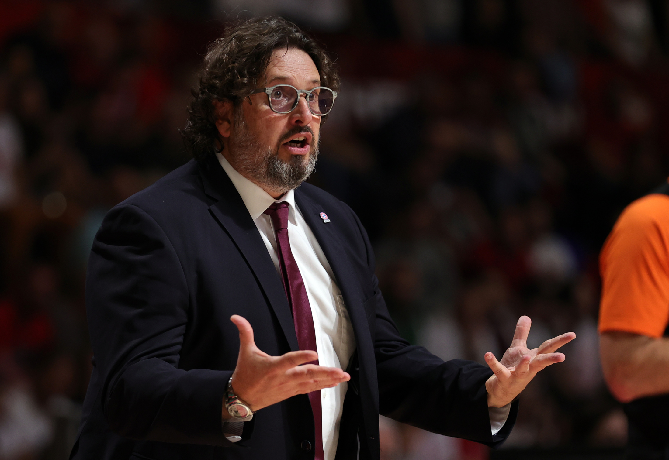 during the 2022/2023 Turkish Airlines EuroLeague Regular Season Round 5 match between Crvena Zvezda mts Belgrade and FC Bayern Munich at Aleksandar Nikolic Hall on October 29, 2022 in Belgrade, Serbia. (Photo by Srdjan Stevanovic/Starsport.rs ©)