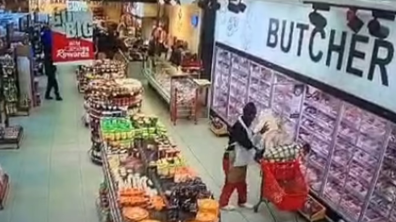 Otmica, beba, dete, supermarket Foto: Sigurnosne kamere