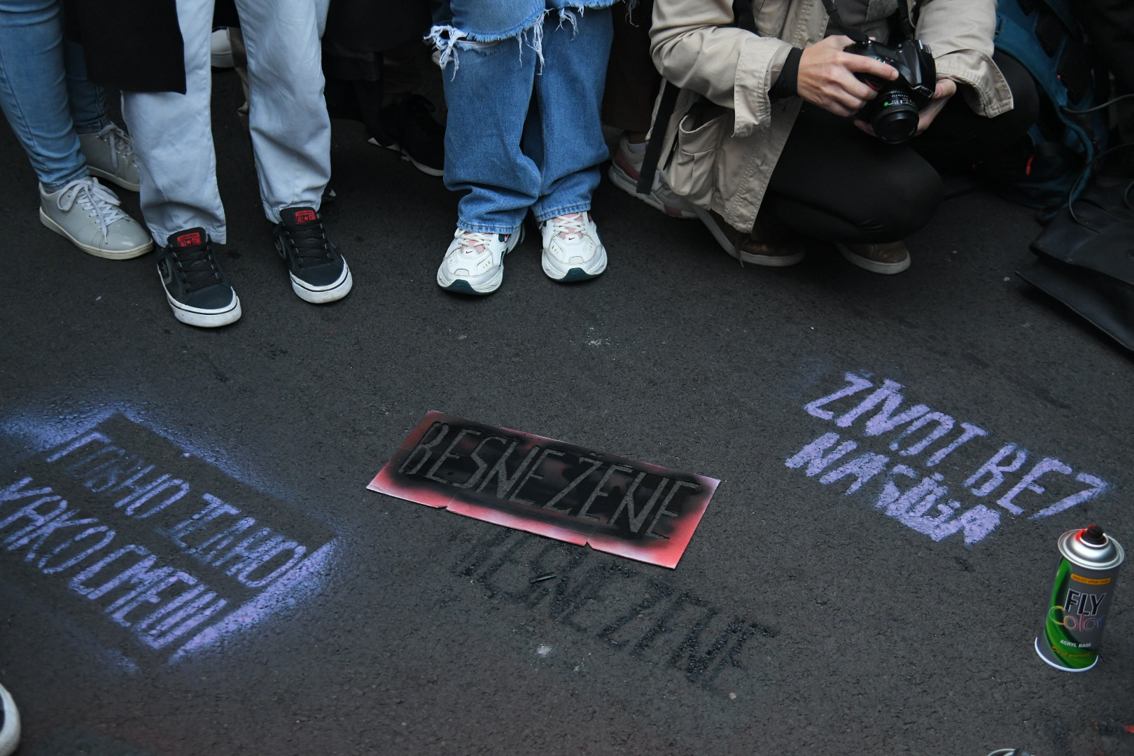 Beograd 07.10.2022. Protest ispred zgrade redakcije Informera Foto: Nemanja Jovanović/Nova.rs