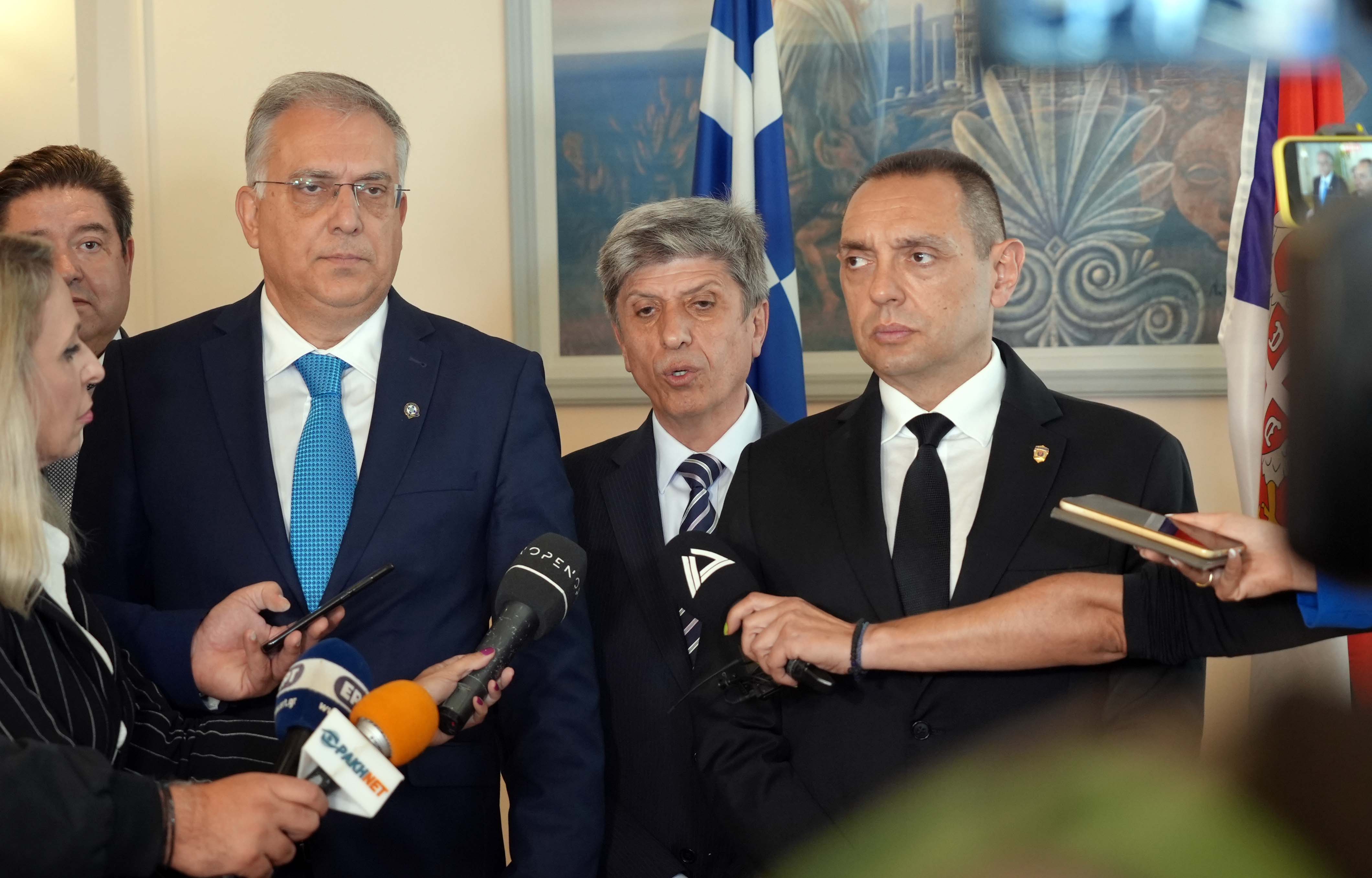 Aleksandar Vulin, Grčka  Foto: MUP