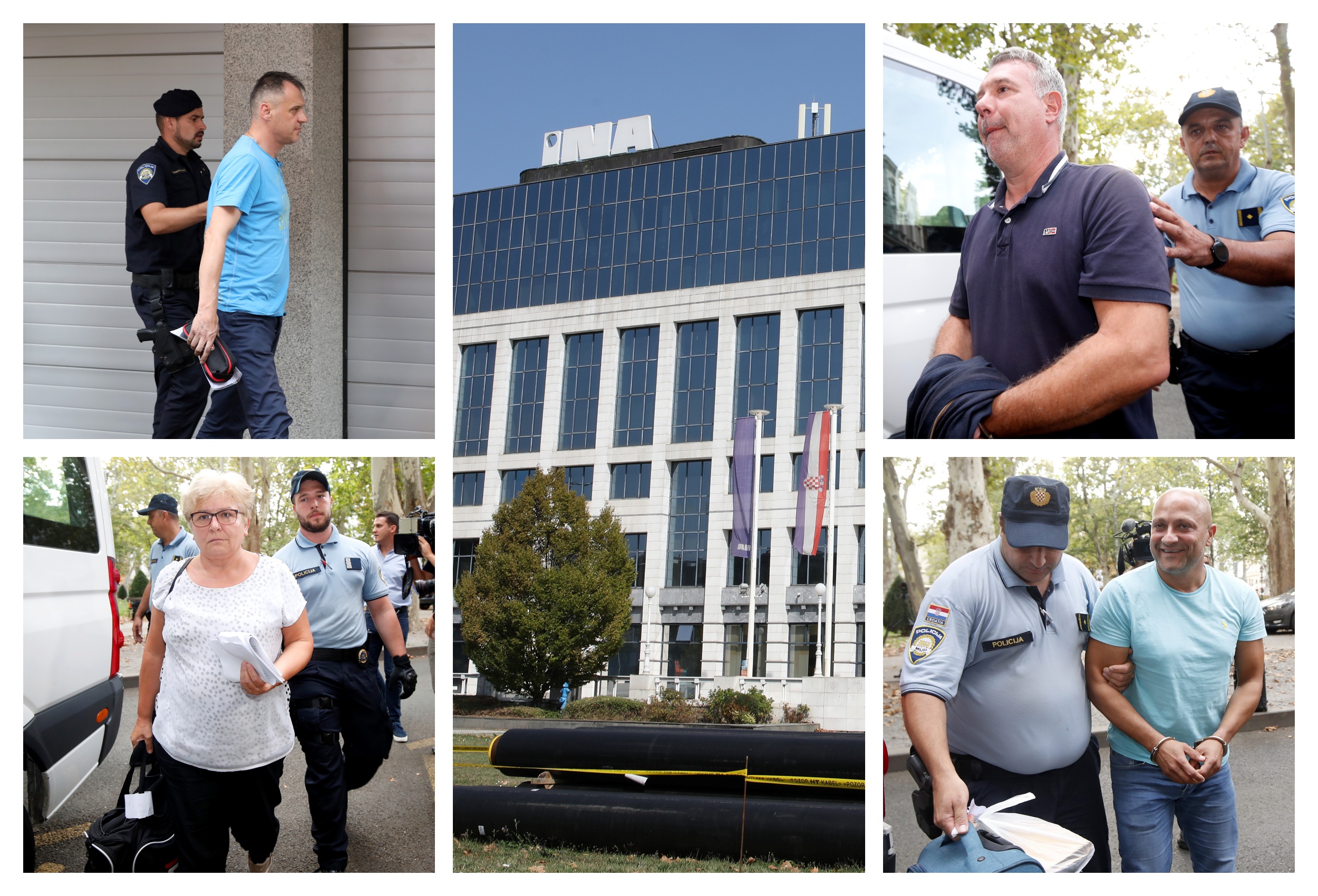 Ina, pljačka, Hrvatska, hapšenje,Damir Škugor,  Goran Husić, Marija Ratkić, Josip Šurjak