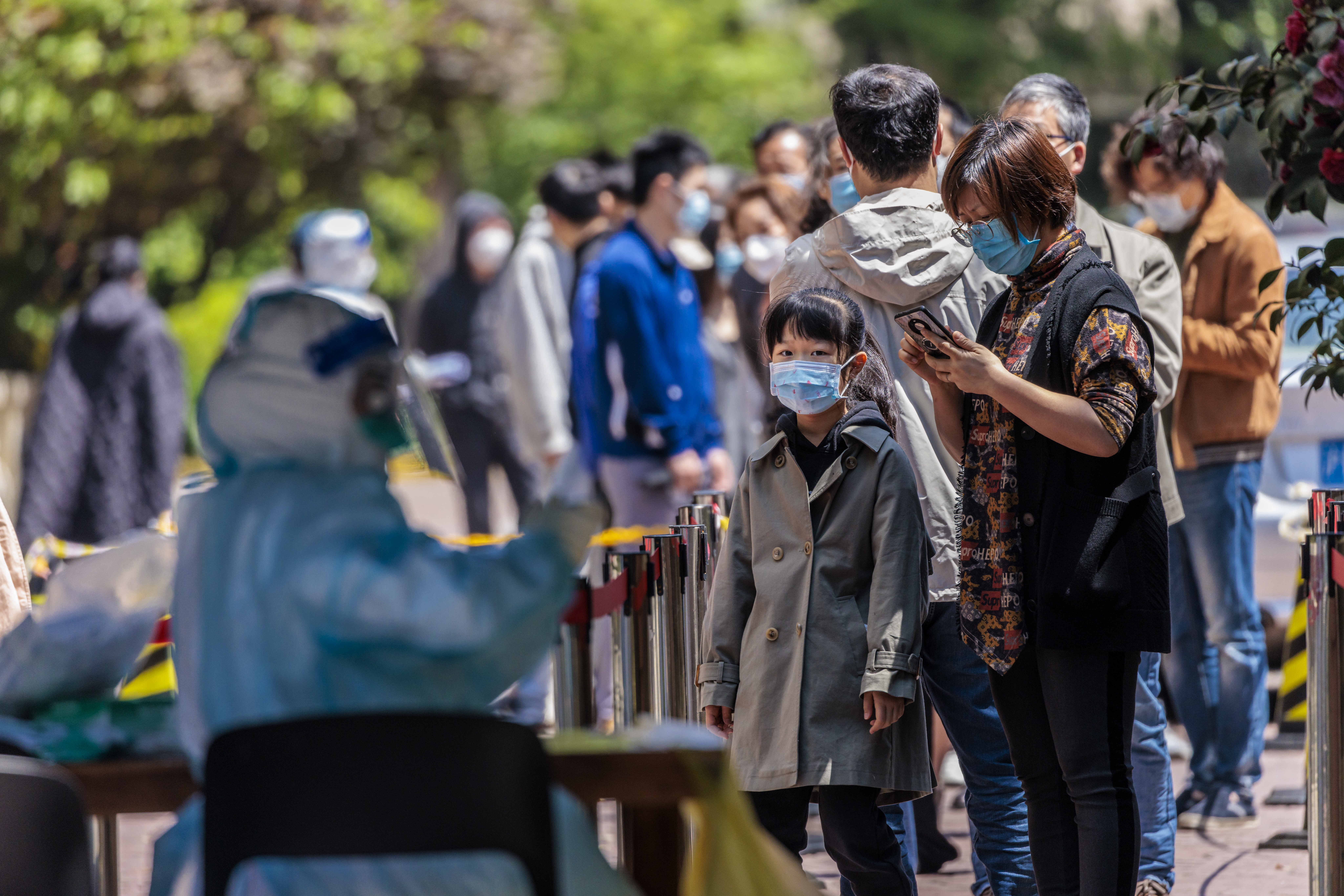 Lockdown amid Covid-19 pandemic in Shanghai