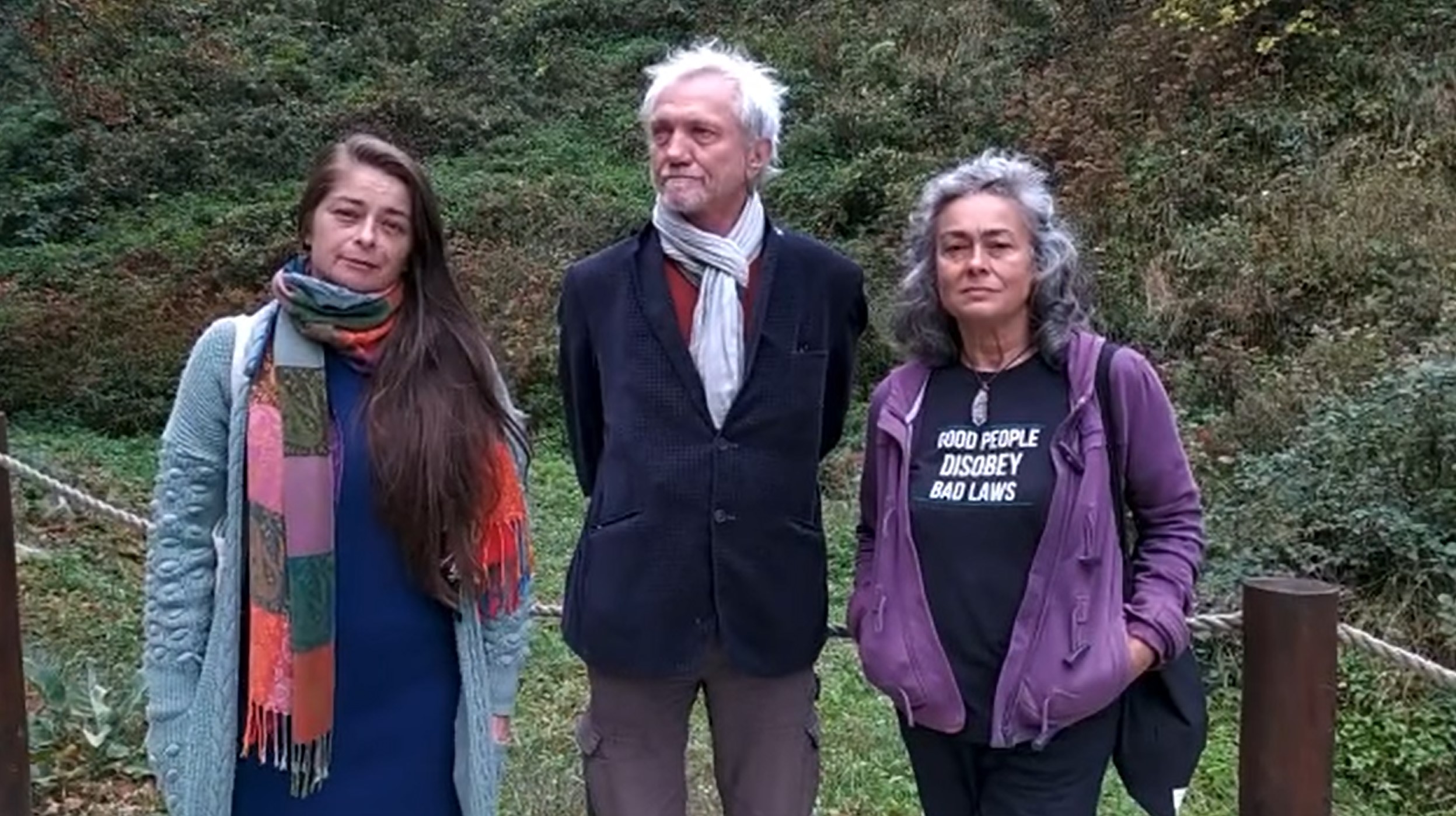 Pred ulazak u peti mesec čuvanja šume u SLOBODNA ZONA ŠODROŠ, podrška stiže i od Darko Rundek (Official)i Sabina Šabic sa kojima se srela naša Maja Vasić.
