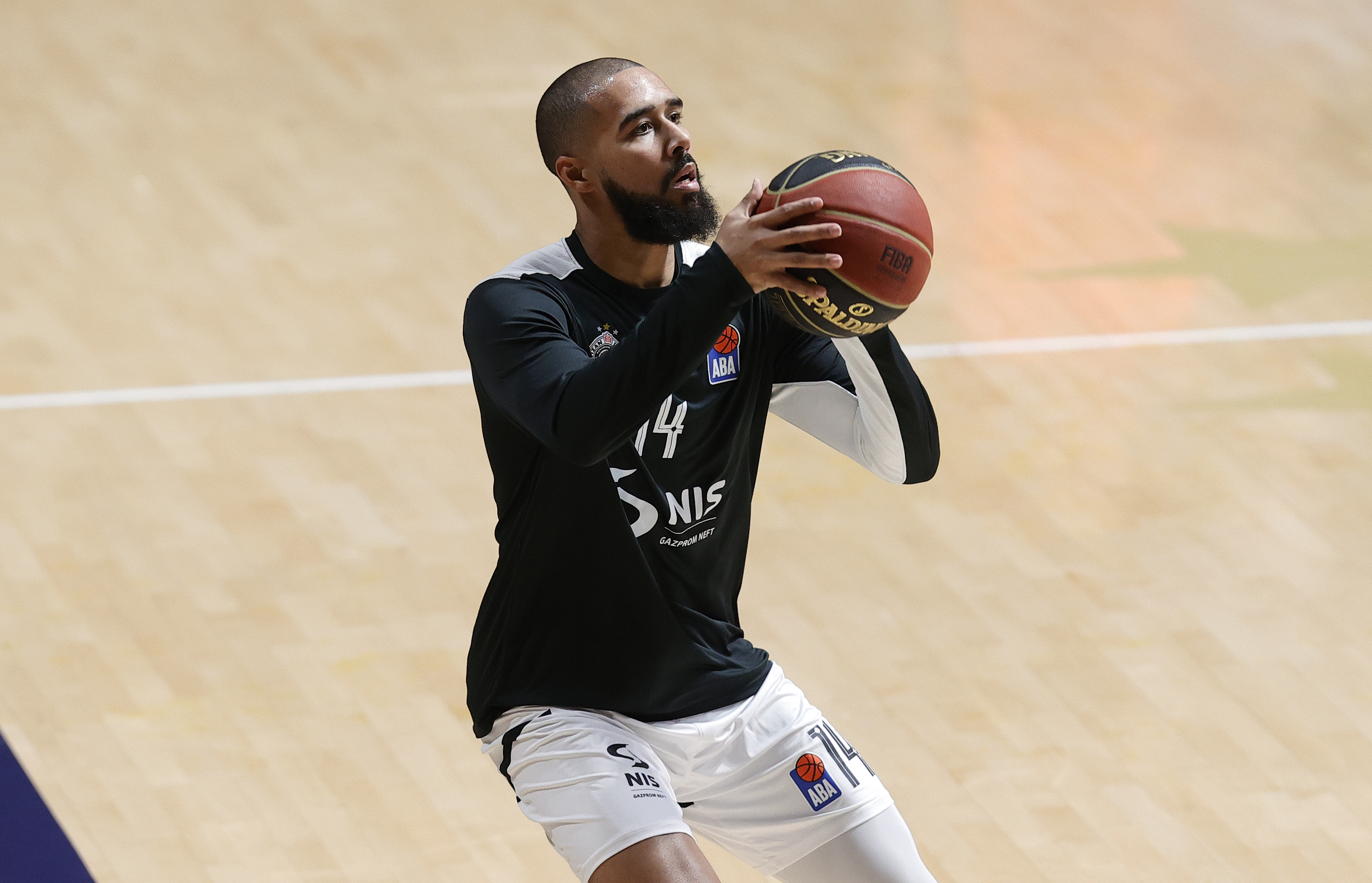 Dallas Moore Crvena Zvezda - Partizan, kosarka ABA liga, derbi, 14.11.2021. Beograd, Srbija  foto: Pedja Milosavljevic/STARSPORT