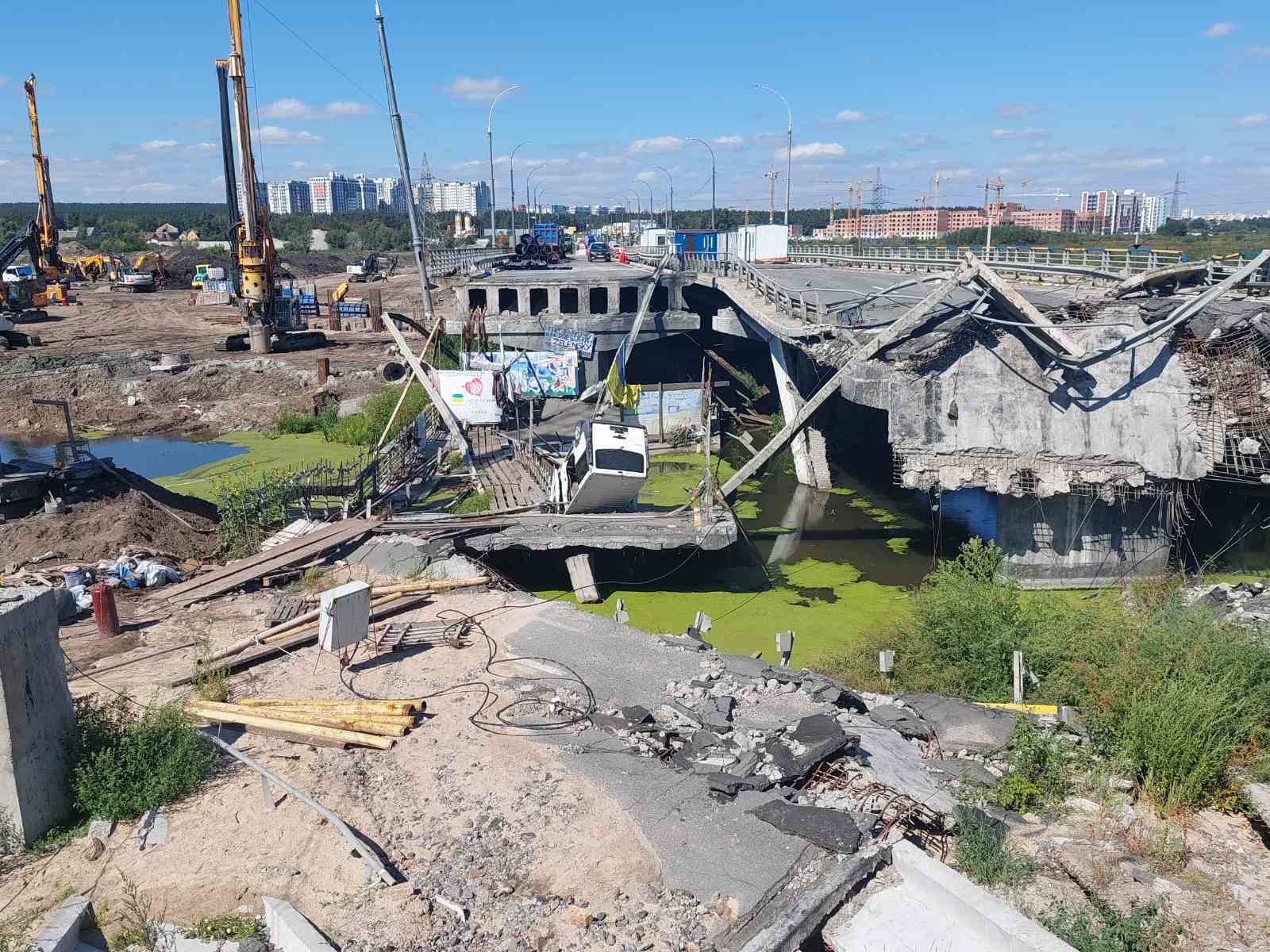 31.08.2022. Ukrajina, Nova.rs u ukrajini, most u Irpinu, Irpin Foto: Anđela Krstović/Nova.rs
