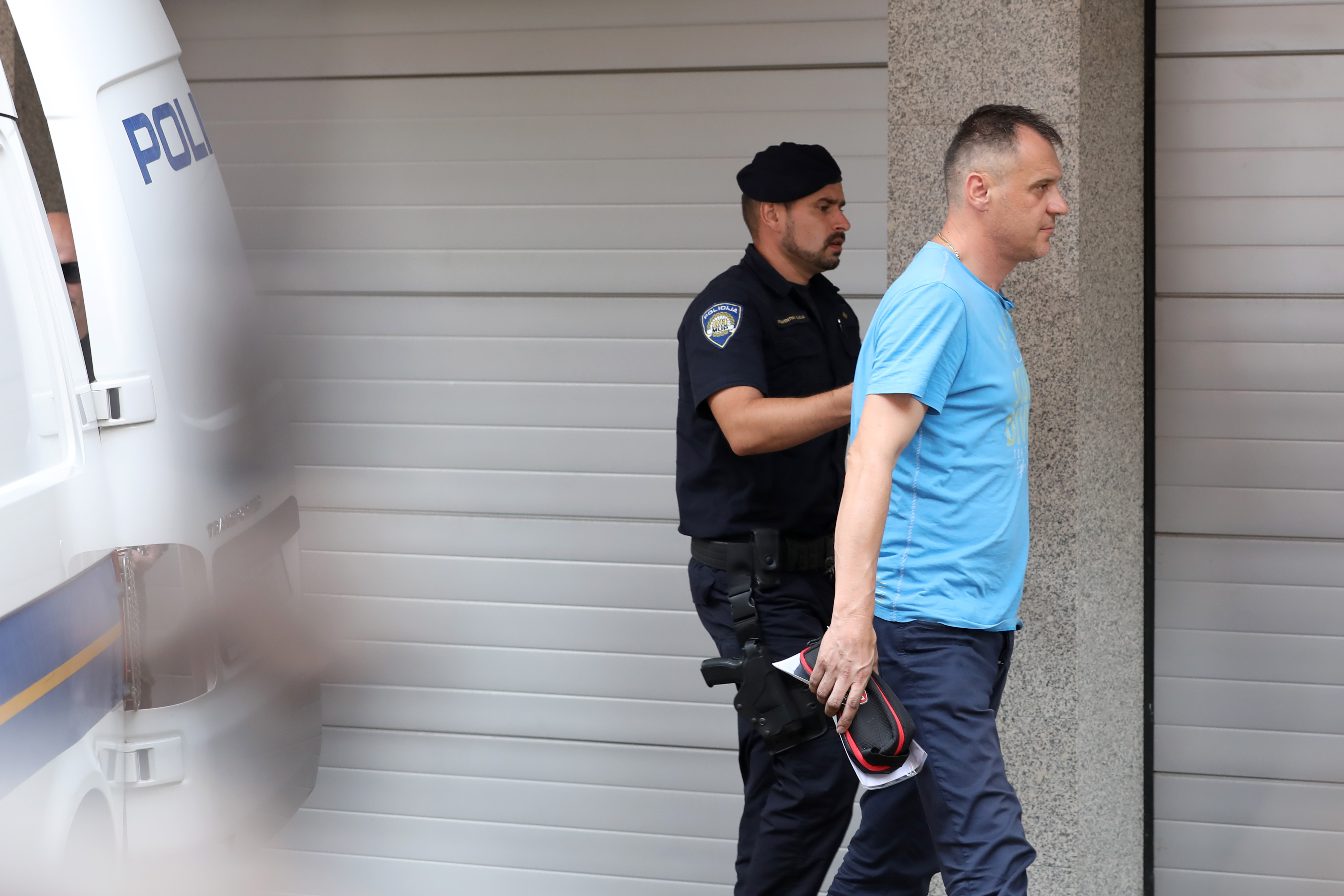 26.08.2022., Zagreb - Pretres kuce Damira Skugora koji je uhicen u velikoj USKOK-ovoj akciji Photo: Jurica Galoic/PIXSELL