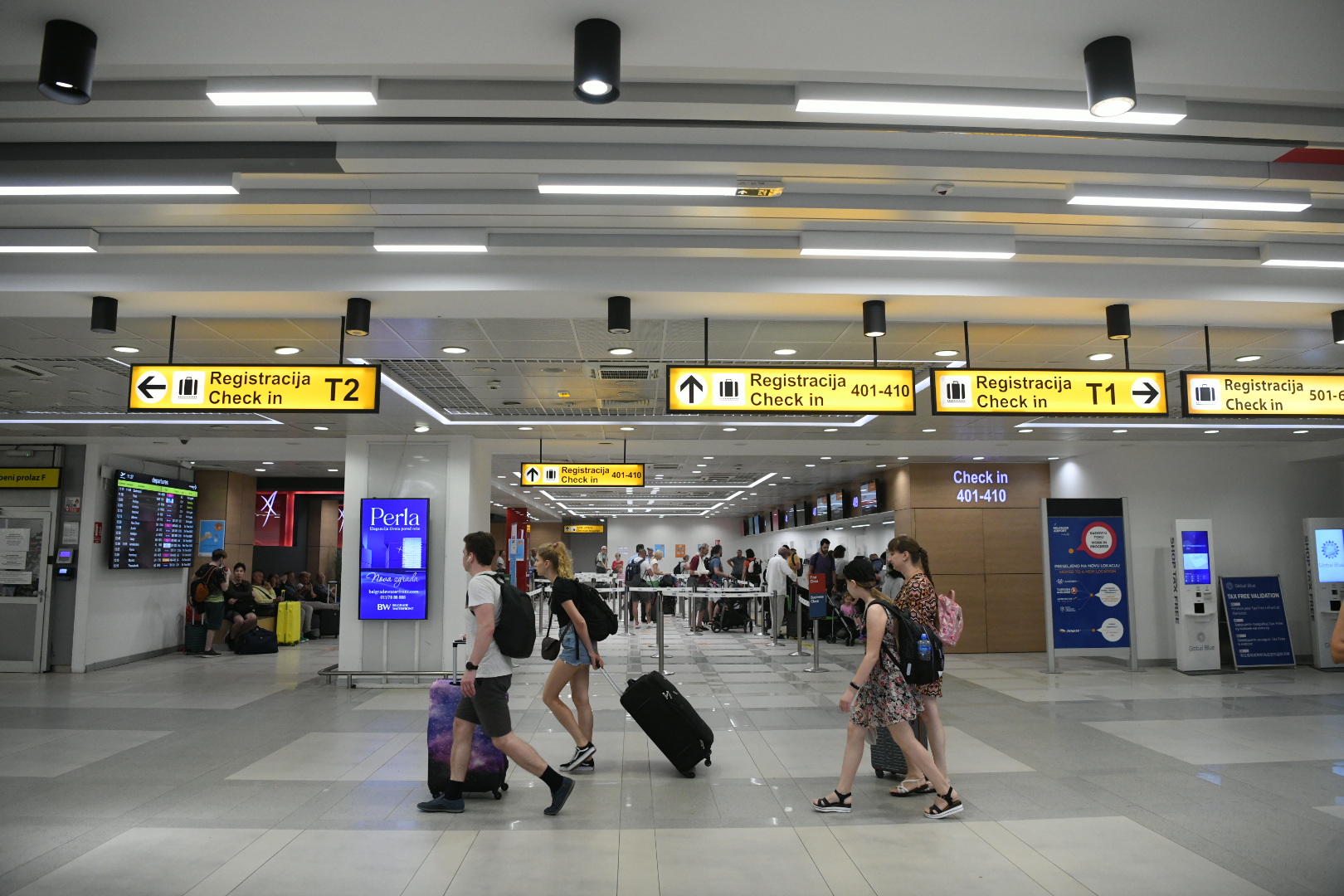 Beograd 06. jul 2022. Beogradski aerodrom Nikola Tesla Foto:Vesna Lalić/Nova.rs