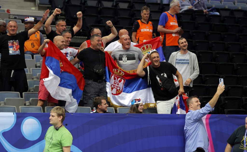 Serbia - Netherlands Eurobasket 2022, Evropsko prvenstvo u kosarci, 2.9.2022. Prag, Ceska photo: Pedja Milosavljevic/STARSPORT