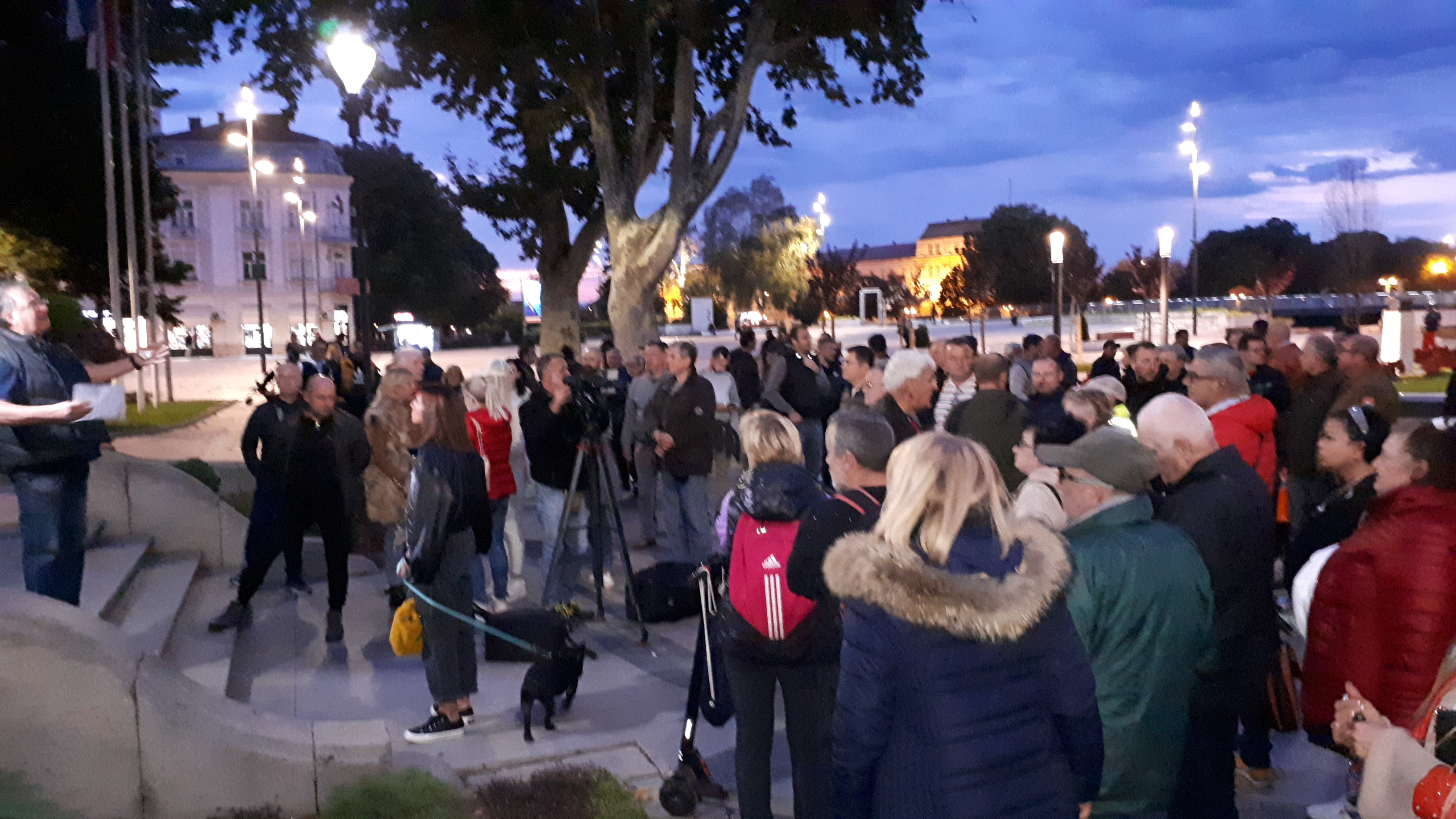 Niš, protest protiv Oka sokolovgo. Nišlije protestovale zbog "Oka sokolovog", traže njegovo ukidanje Foto: Miljana Isailović/Nova.rs