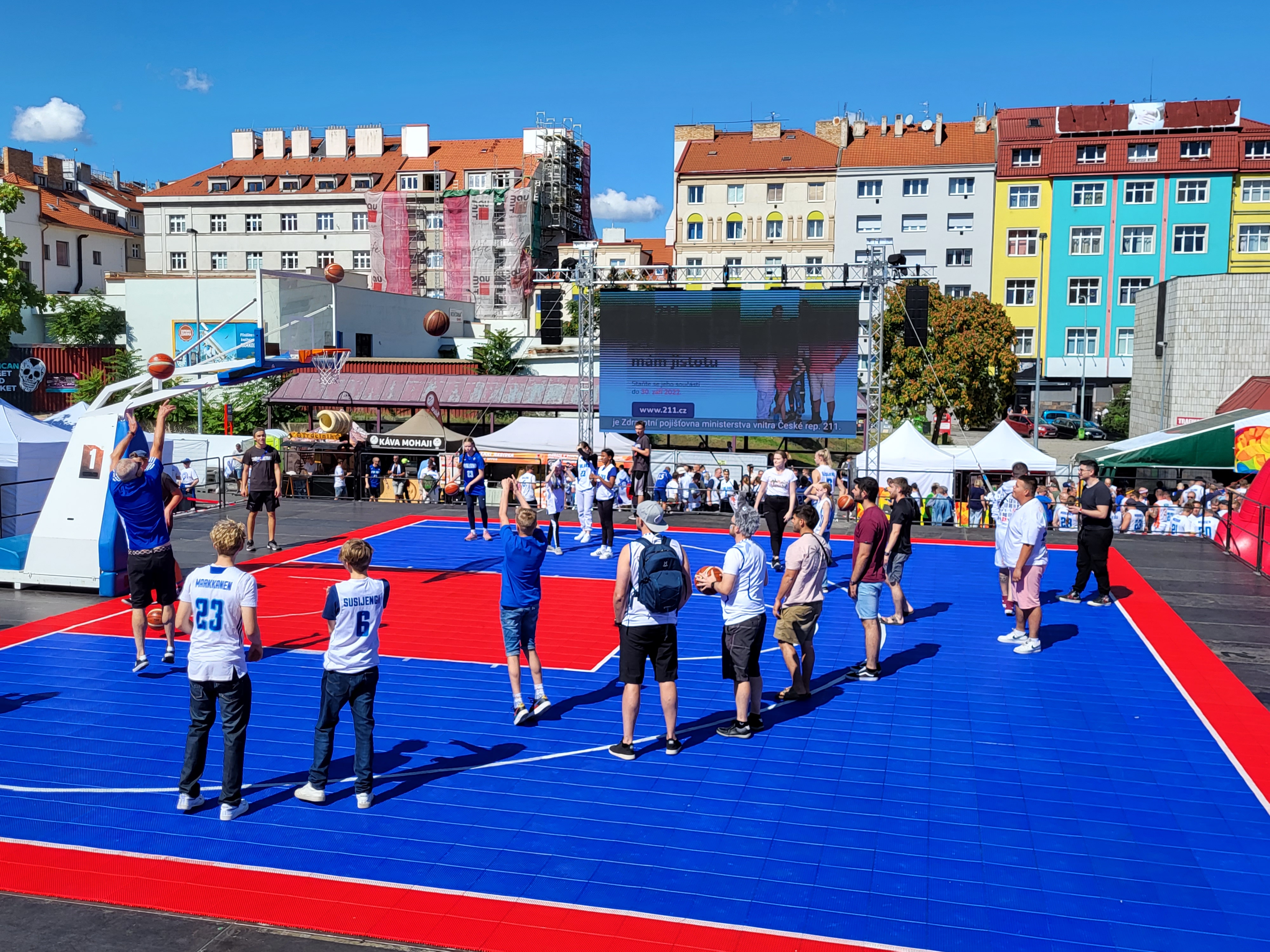 fan zona prag evrobasket 2022