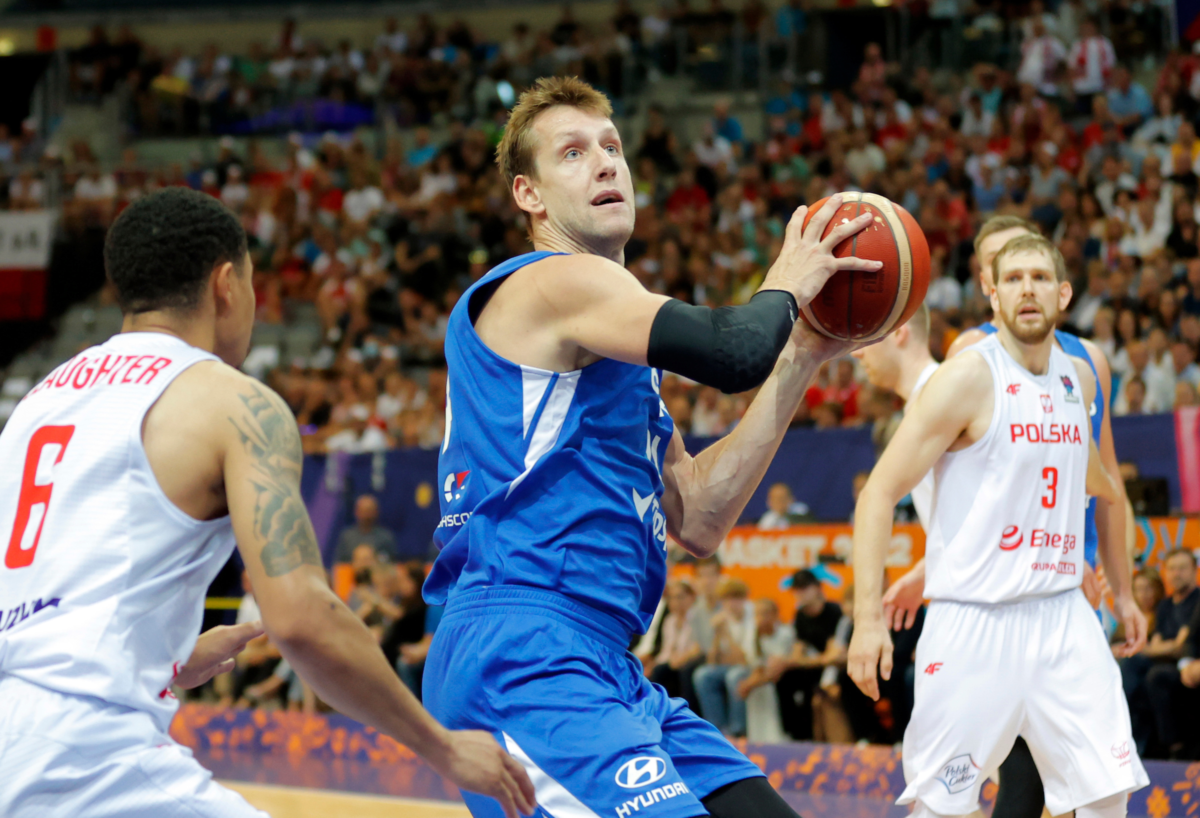Poland - Czech Republic Eurobasket 2022, Evropsko prvenstvo u kosarci, 2.9.2022. Prag, Ceska
