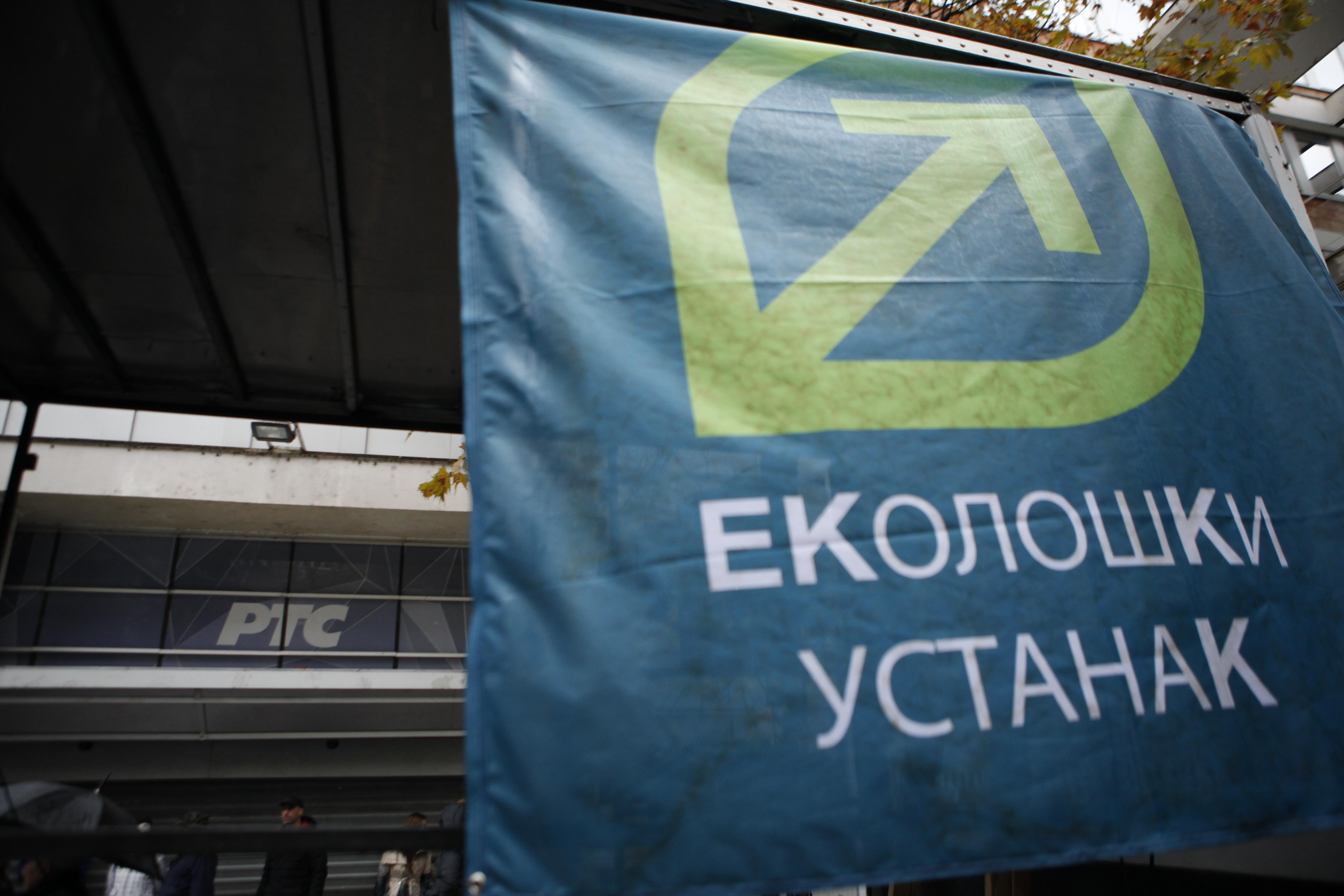 EKOLOSKI USTANAK - PROTEST- RTS