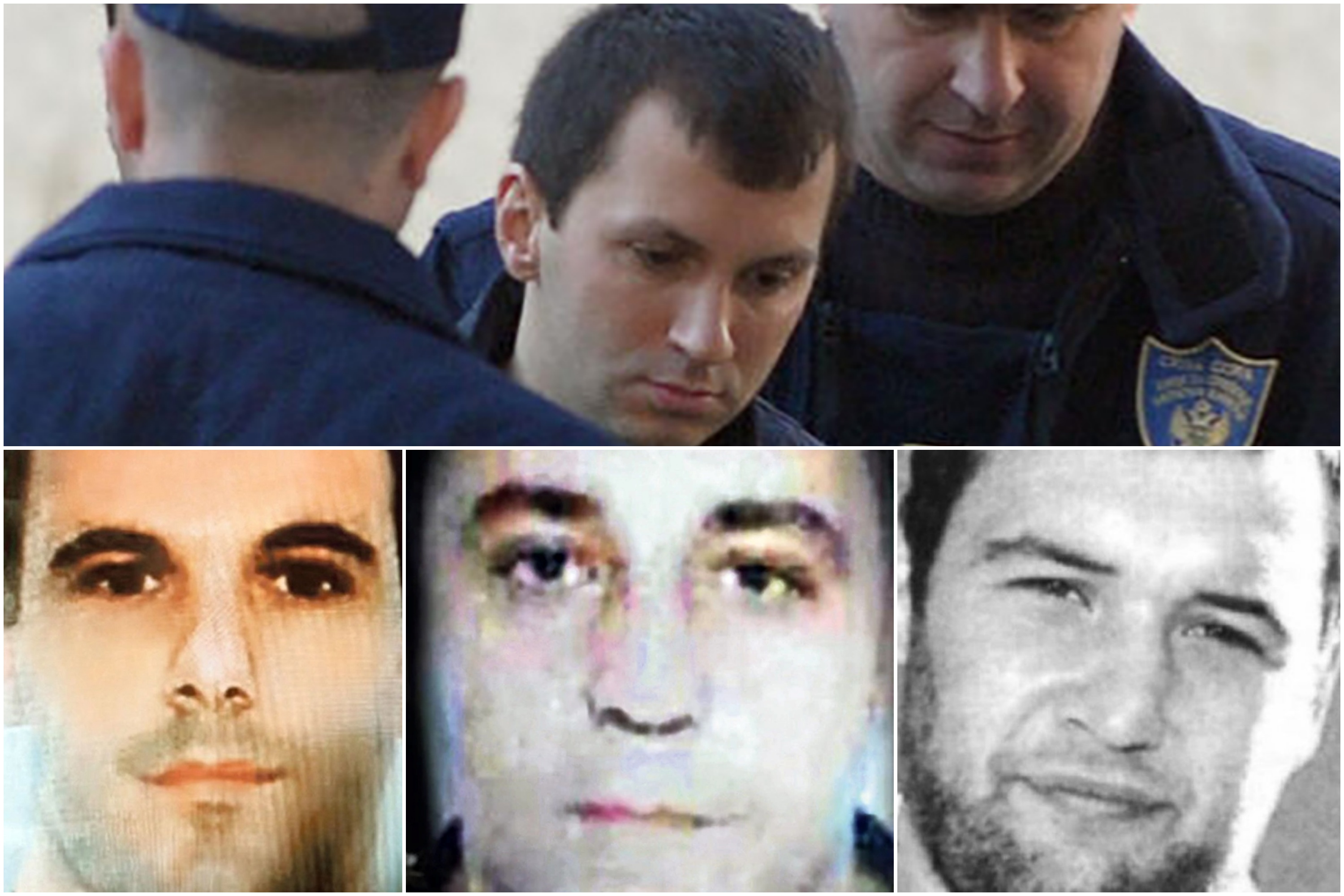 !!!! PROVERITI DA LI JE OVO GORAN VLAOVIĆ ILI MARKO VESNIĆ BUCA Alan Kožar, Igor Dedović, Stevan Stamatović i Goran Vlaović, kombo Foto: MUP/Savo Prelević/Vijesti/Privatna arhiva