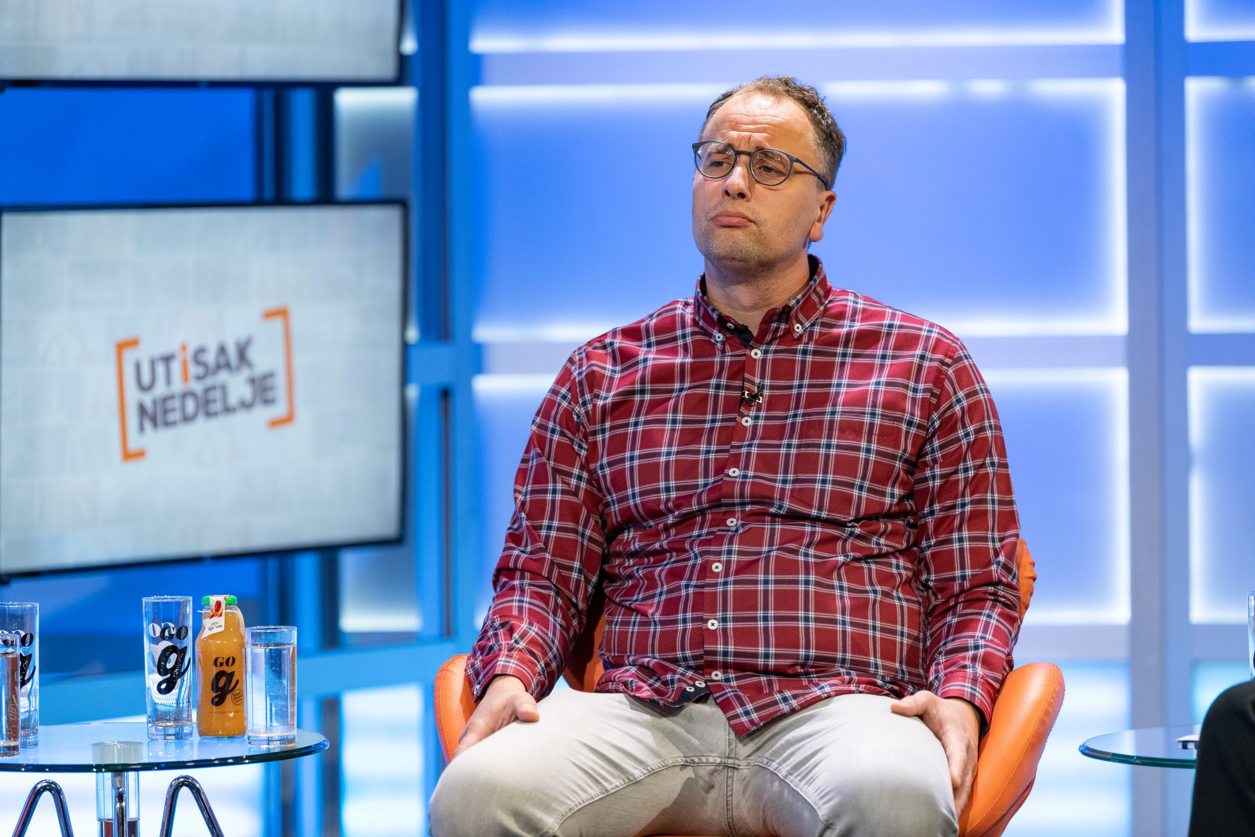 Beograd 30.05.2021. Ognjen Radonjić, emisija Utisak nedelje Foto: Ivan Dinić/Nova S