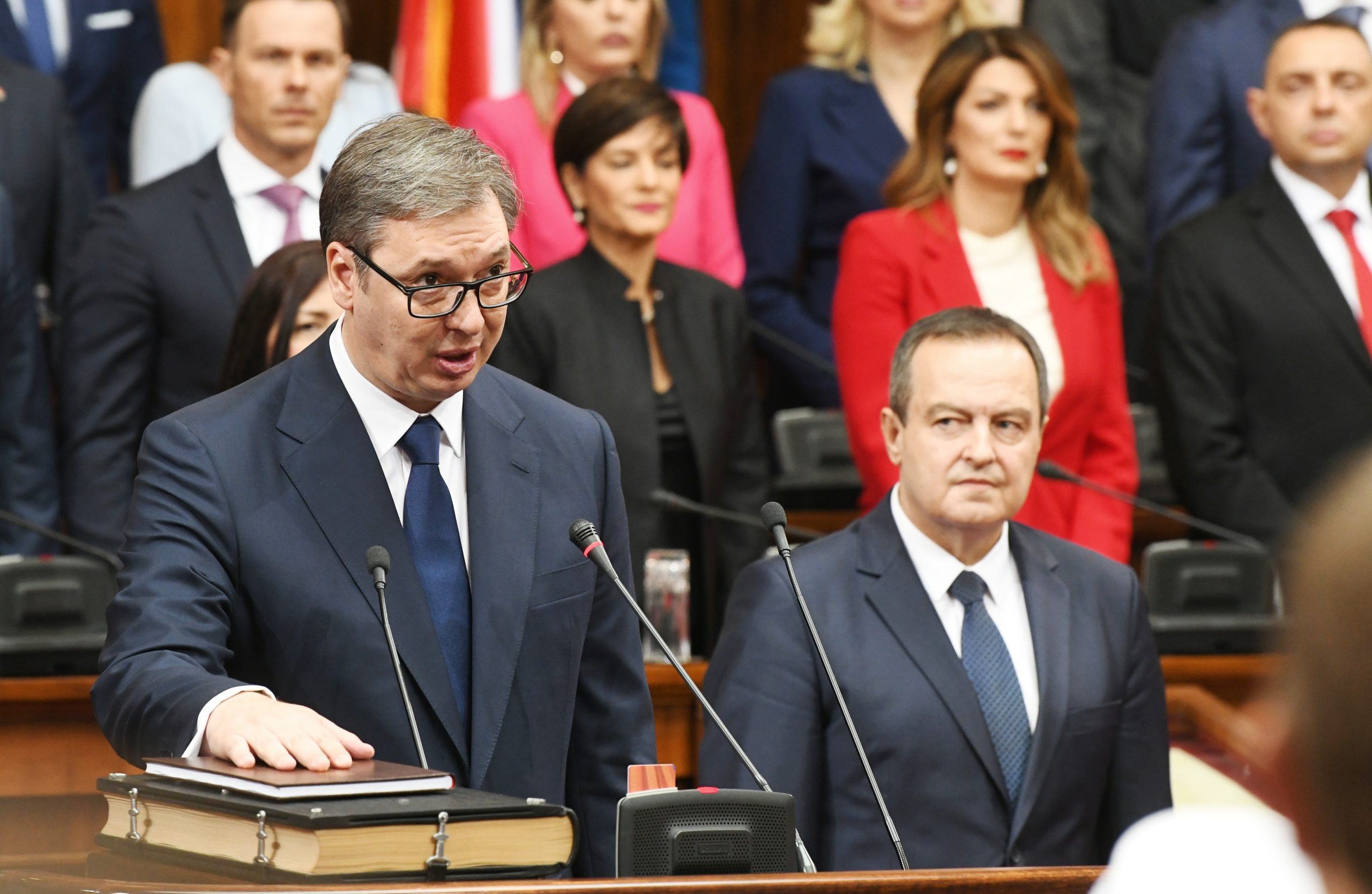 Beograd 31. maj 2022. Polaganje zakletve predsednika Srbije u Skupstini Srbije Foto:Vesna Lalić/Nova.rs