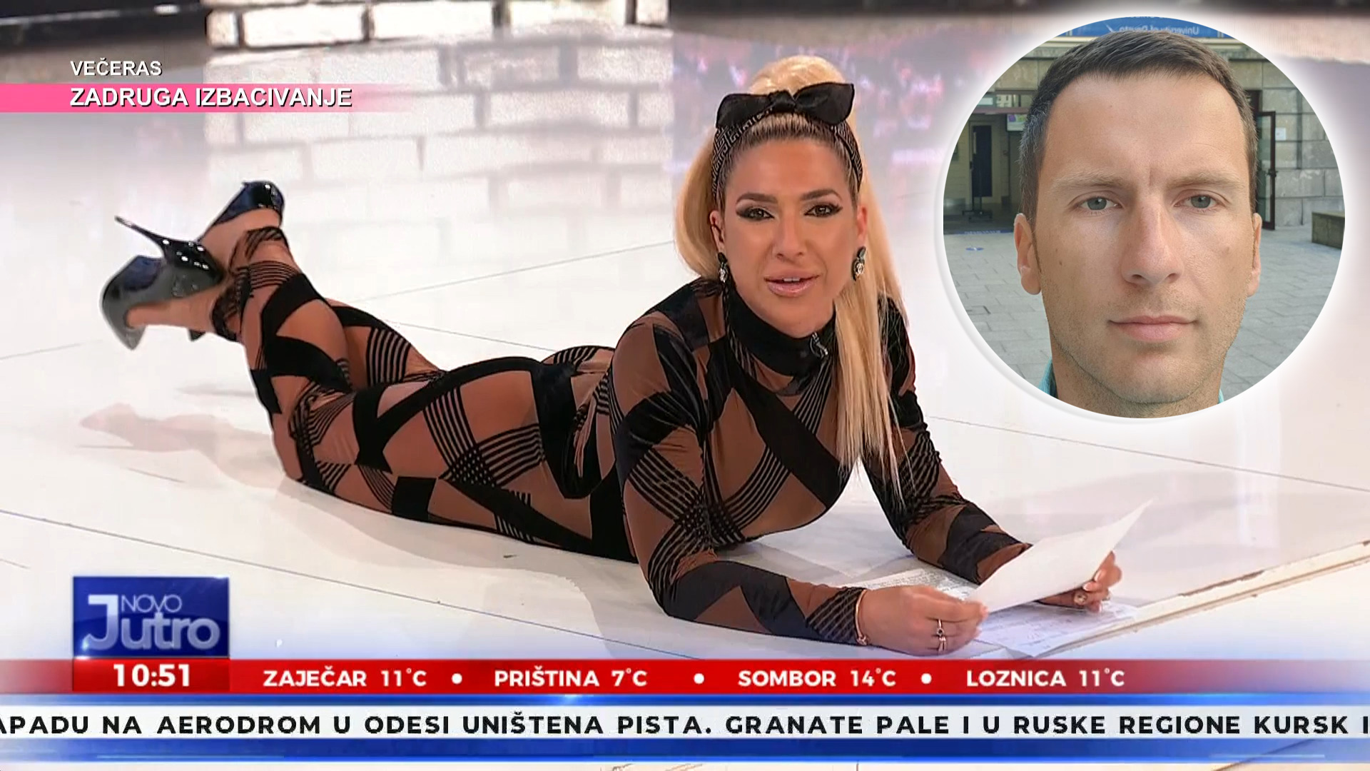 Branko Boskovic i Jovana Jeremic, zabrana programa na pinku
