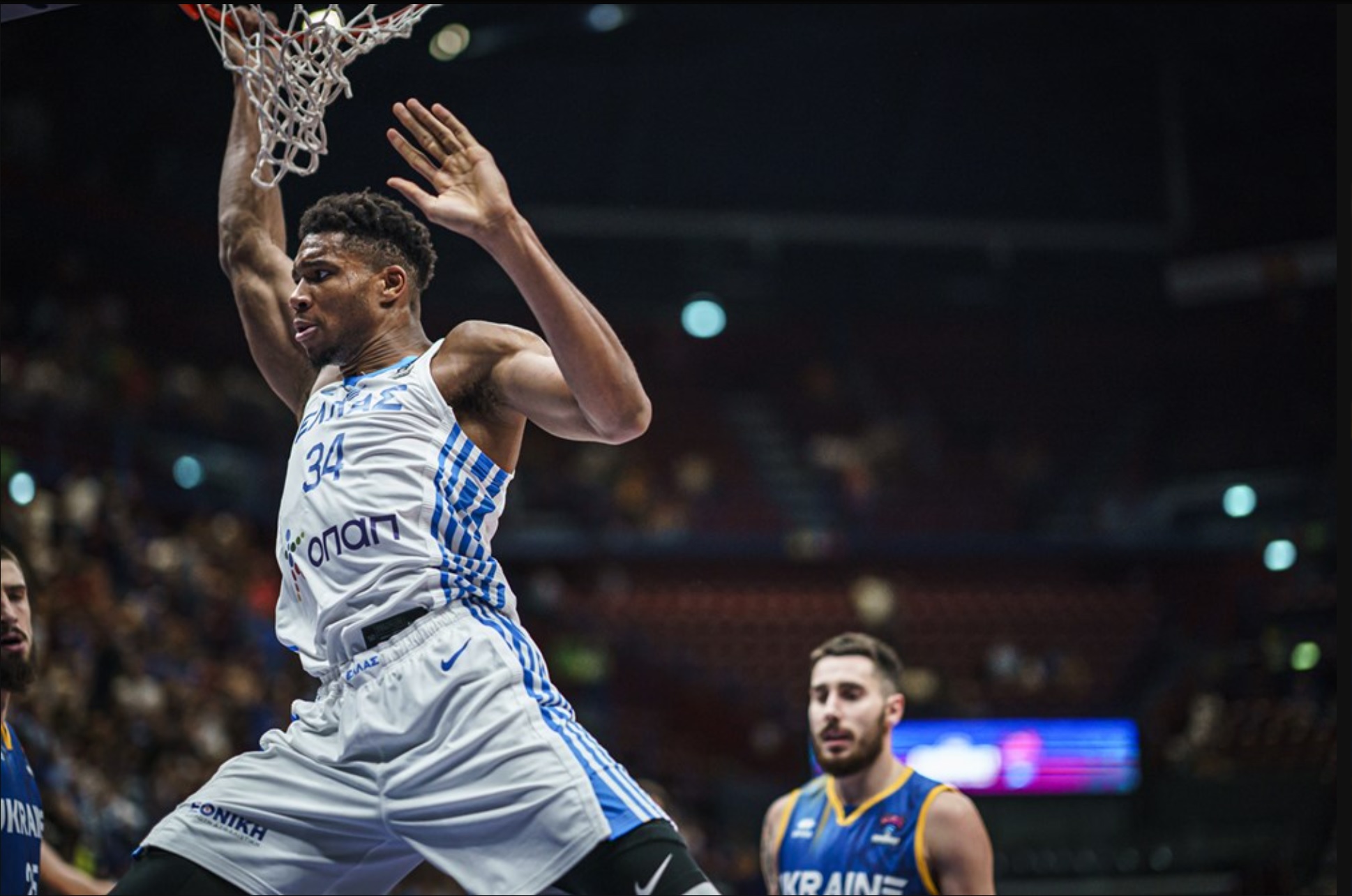 Janis Adetokumbo, FIBA, Evrobasket 2022, Grčka Ukrajina