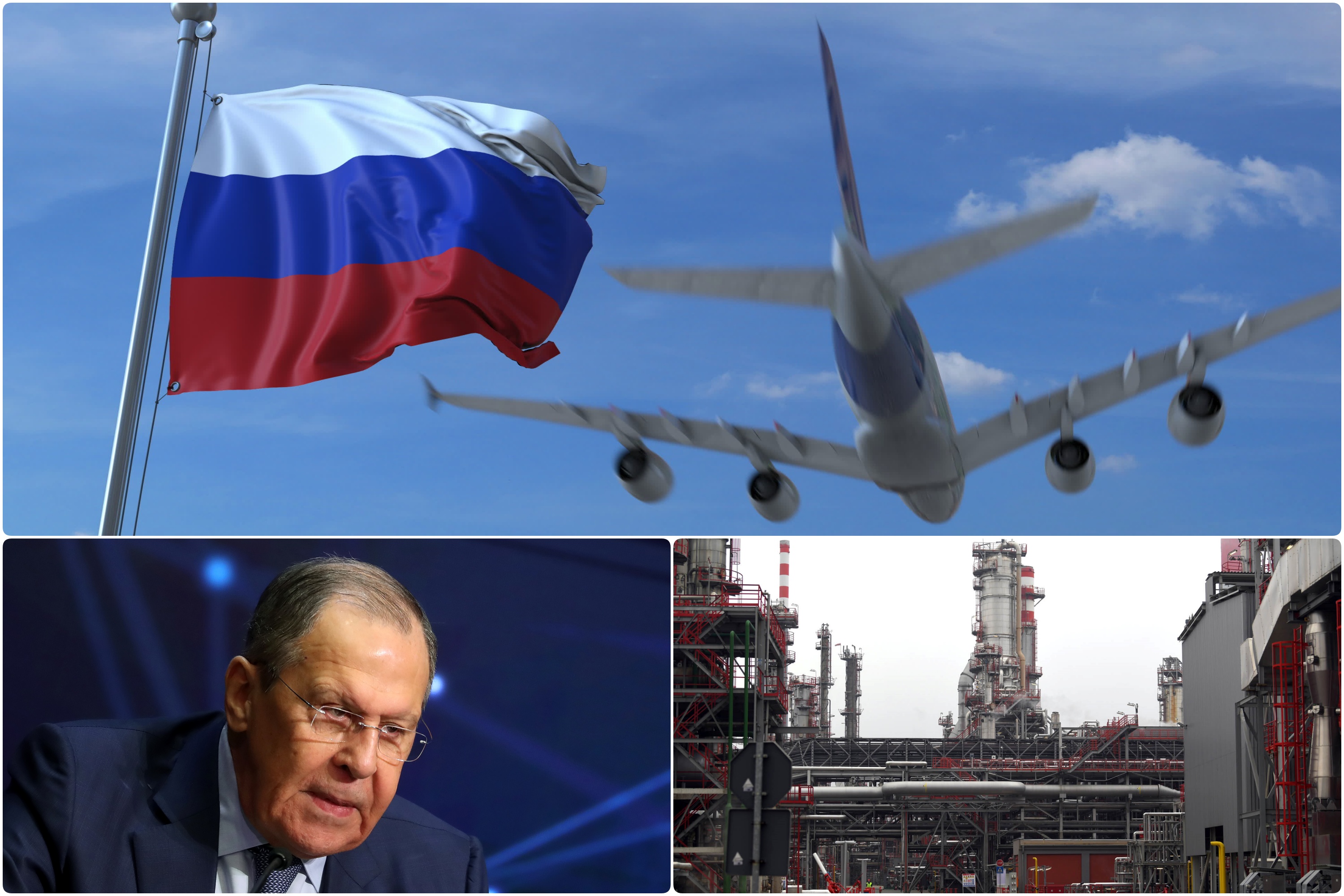 Avion Sergej lavrov i rafinerija