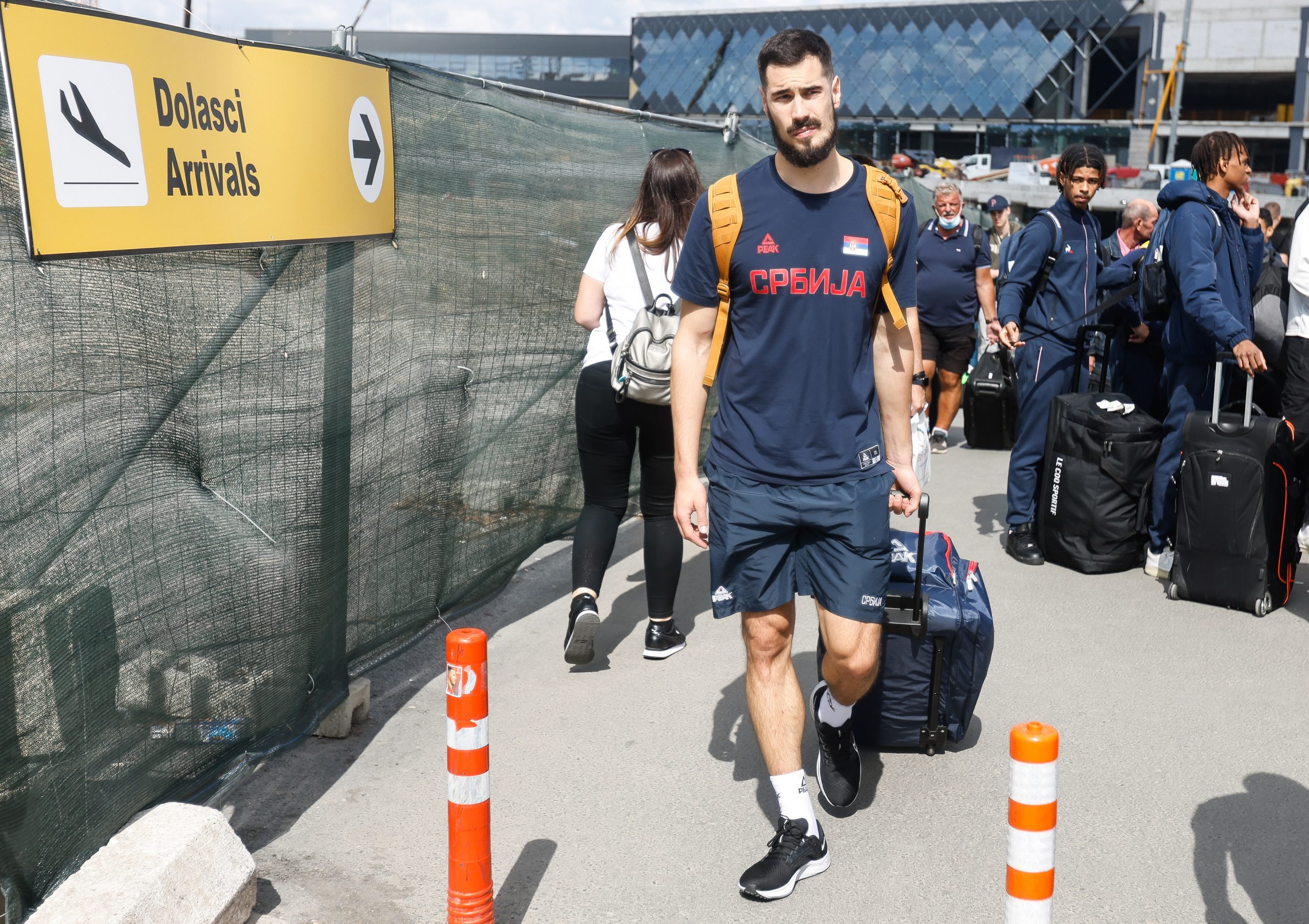 Kosarkaska reprezentacija Srbije povratak sa EURO Basket 2022 on September  12, 2022 in Belgrade, Serbia. (Photo by Srdjan Stevanovic/Starsport.rs ©)