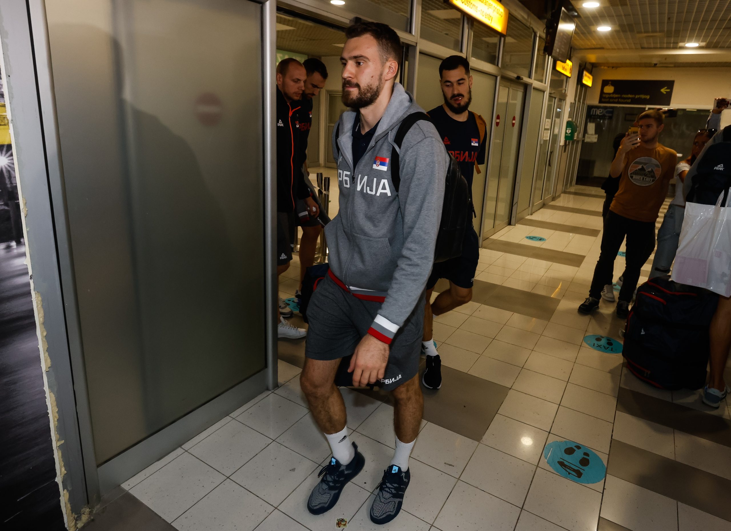 Kosarkaska reprezentacija Srbije povratak sa EURO Basket 2022 on September  12, 2022 in Belgrade, Serbia. (Photo by Srdjan Stevanovic/Starsport.rs ©)