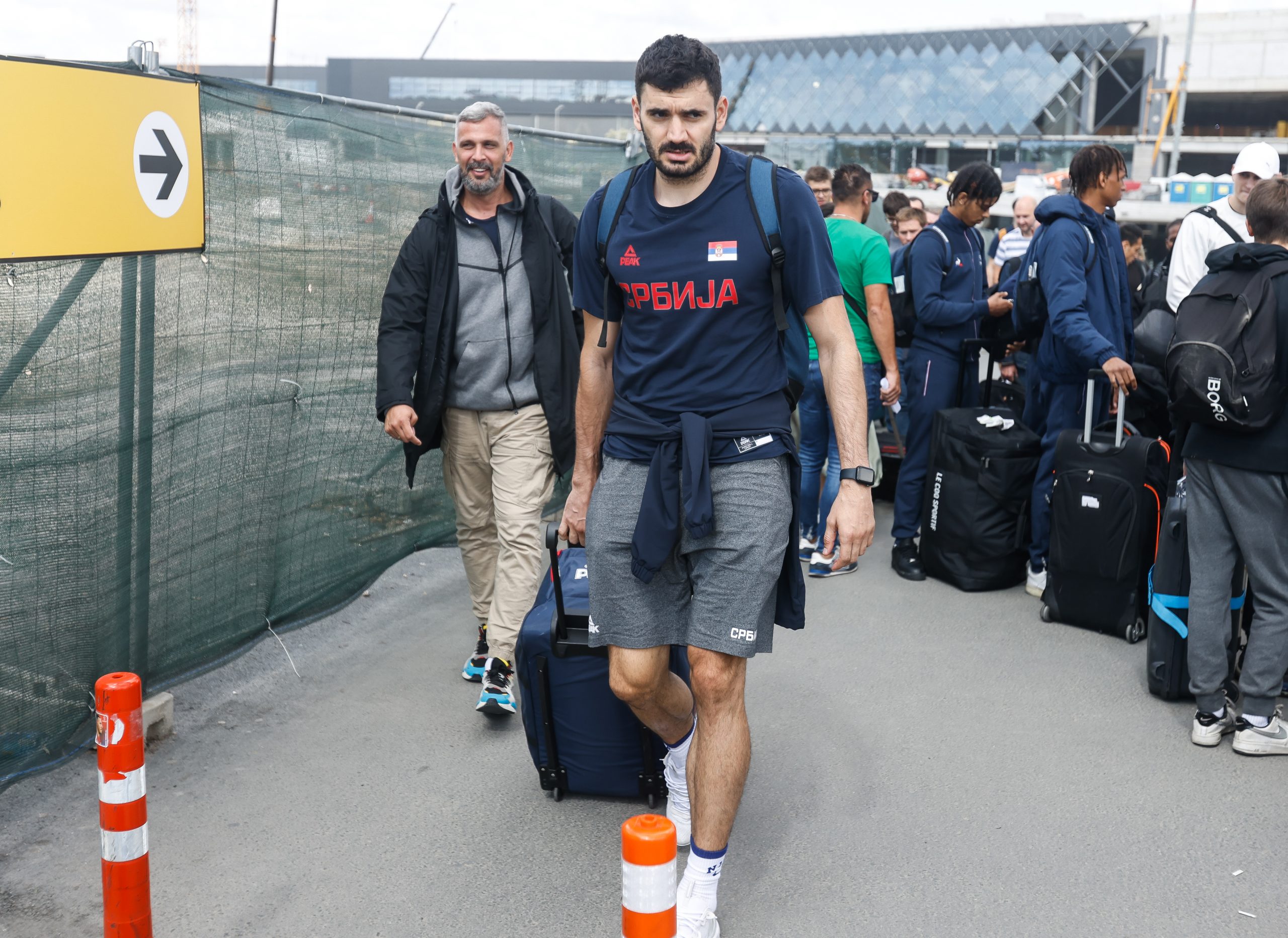 Kosarkaska reprezentacija Srbije povratak sa EURO Basket 2022 on September  12, 2022 in Belgrade, Serbia. (Photo by Srdjan Stevanovic/Starsport.rs ©)