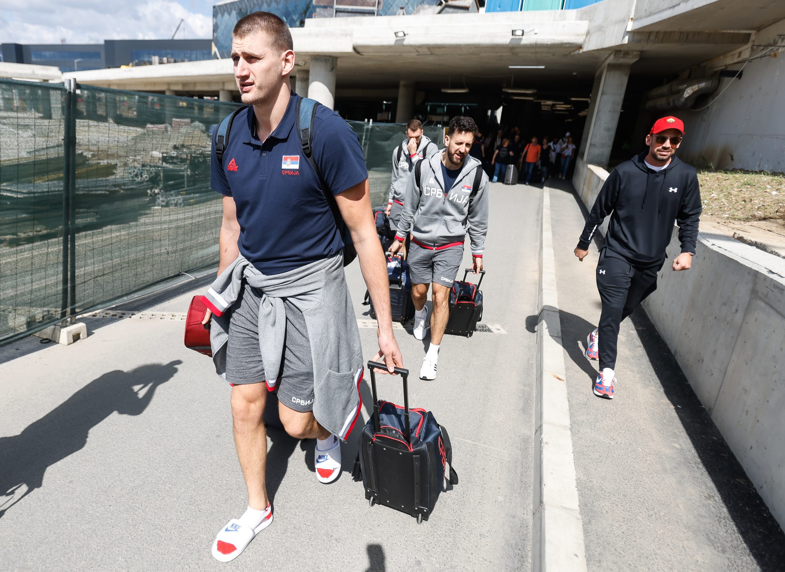 Kosarkaska reprezentacija Srbije povratak sa EURO Basket 2022 on September  12, 2022 in Belgrade, Serbia. (Photo by Srdjan Stevanovic/Starsport.rs ©)