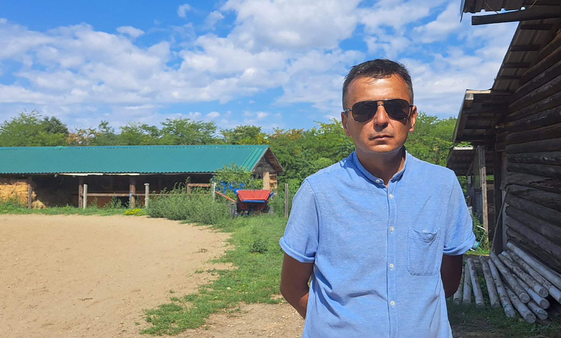 Ninko K, prijatelj uhapšenog učitelja jahanja
Foto Sofija Bogosavljev