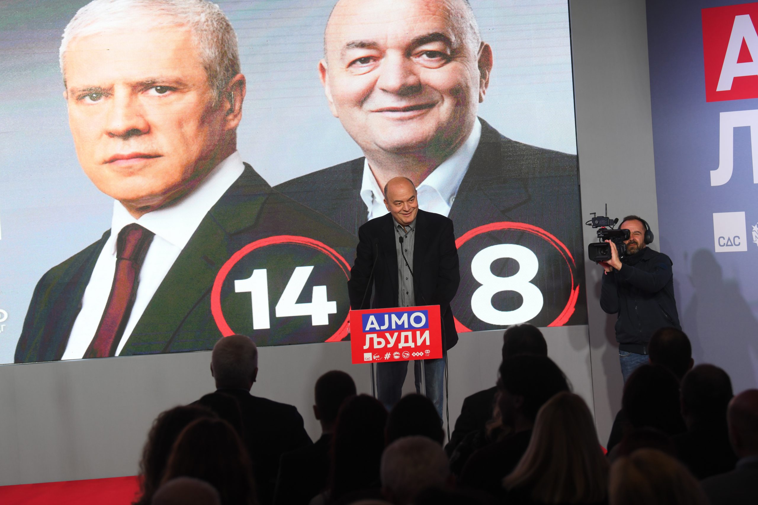 Beograd 31.03.2022. Duško Vujošević. Socijaldemokratska stranka Srbije, SDS, završna konvencija, predizborna kampanja, skup Foto: Goran Srdanov/Nova.rs