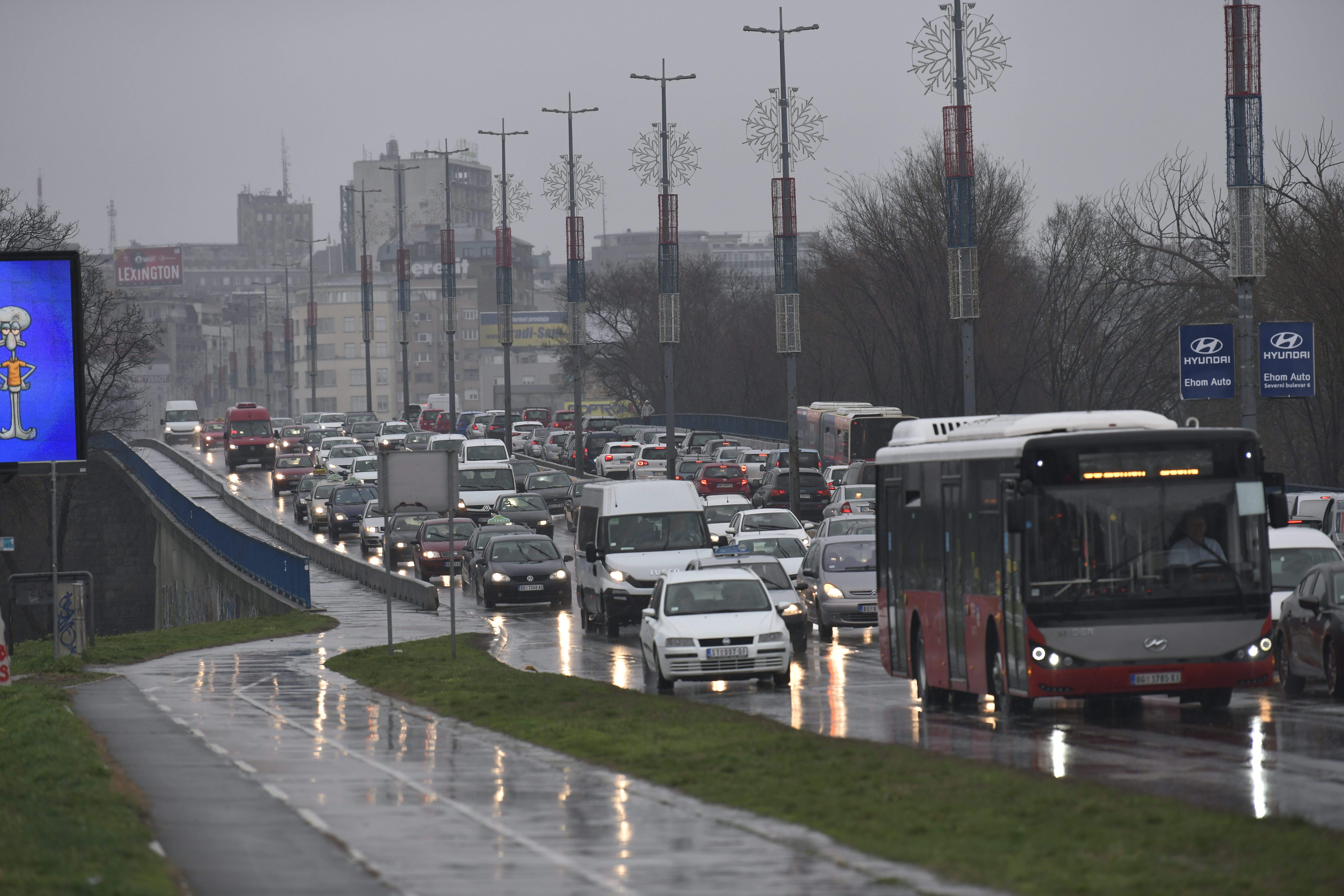 beograd 04.03.2020 saobraćaj, brankov most, guzva Foto: Zoran Lončarević/Nova.rs